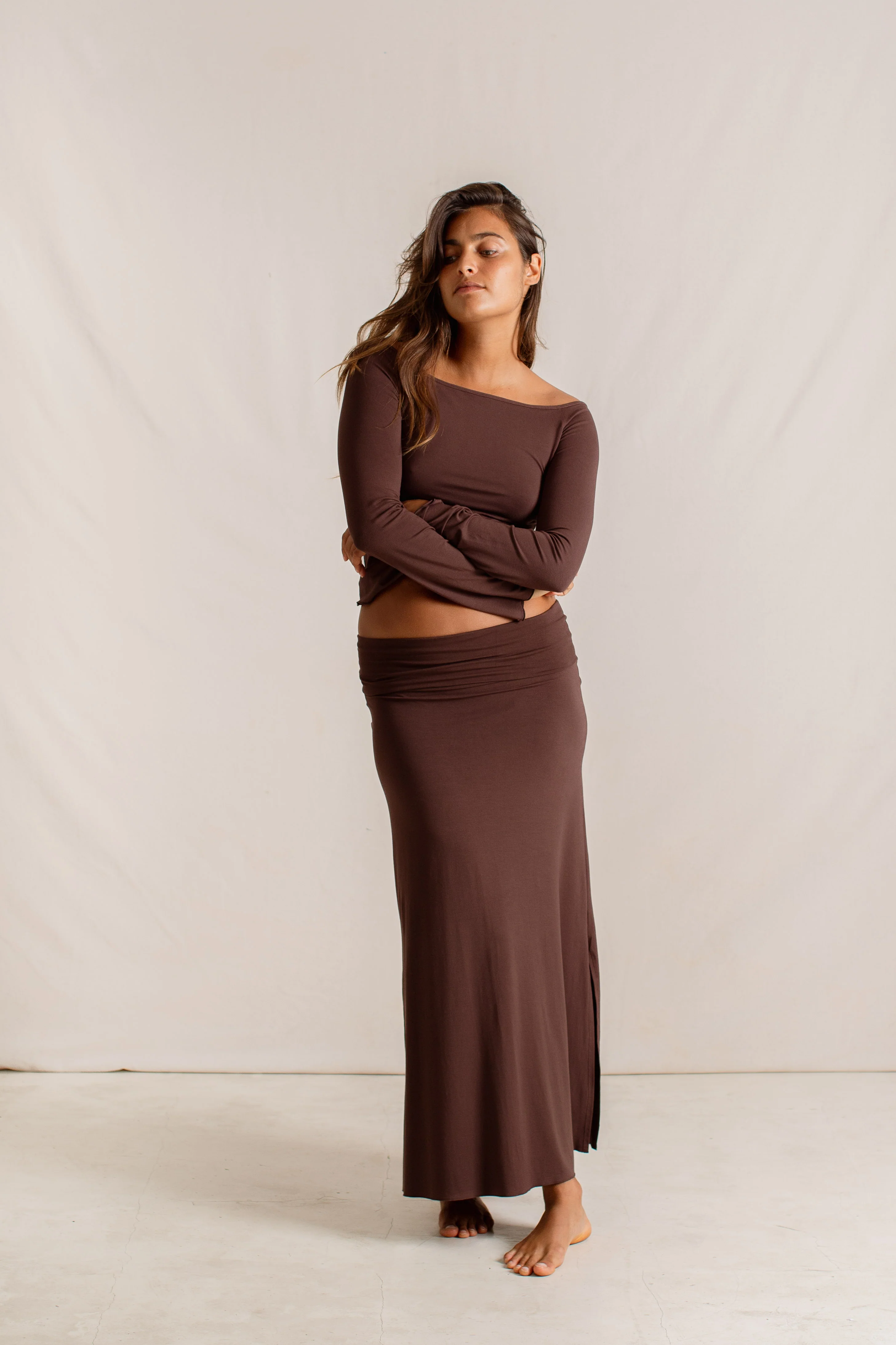 Agni Skirt Carob - Image 3