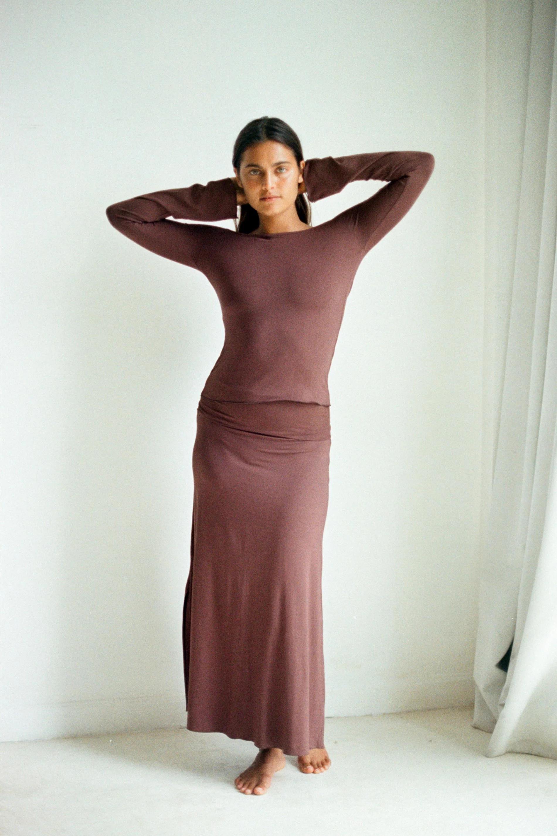 Agni Skirt Carob - Image 9