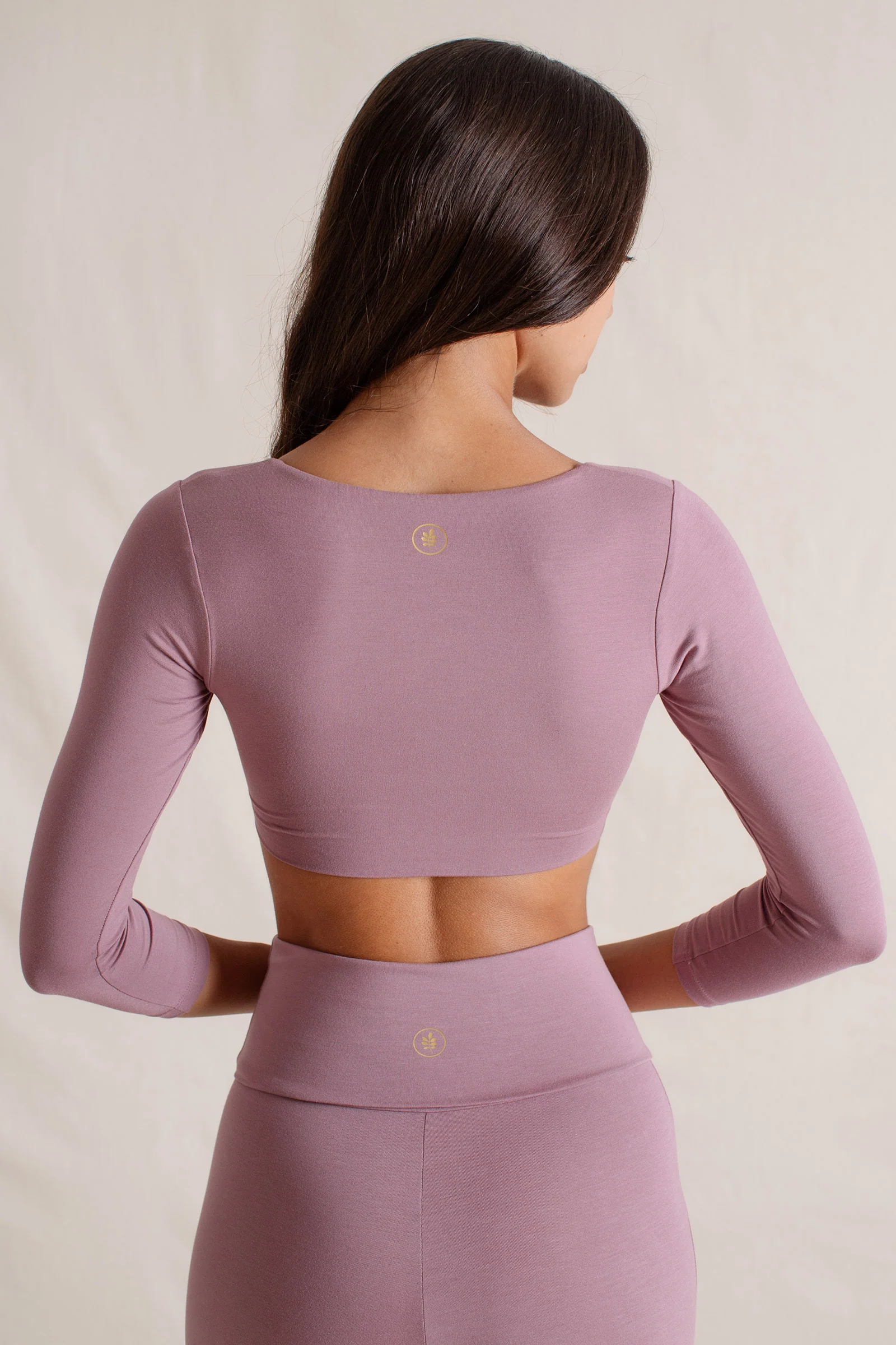 Agni Twist Crop Mauve - Image 6