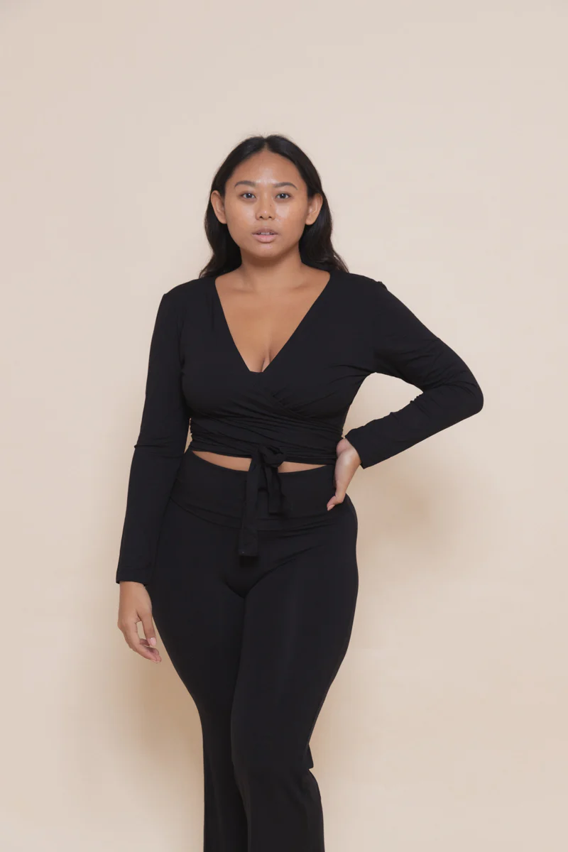 Agni Wrap Top Black - Image 3