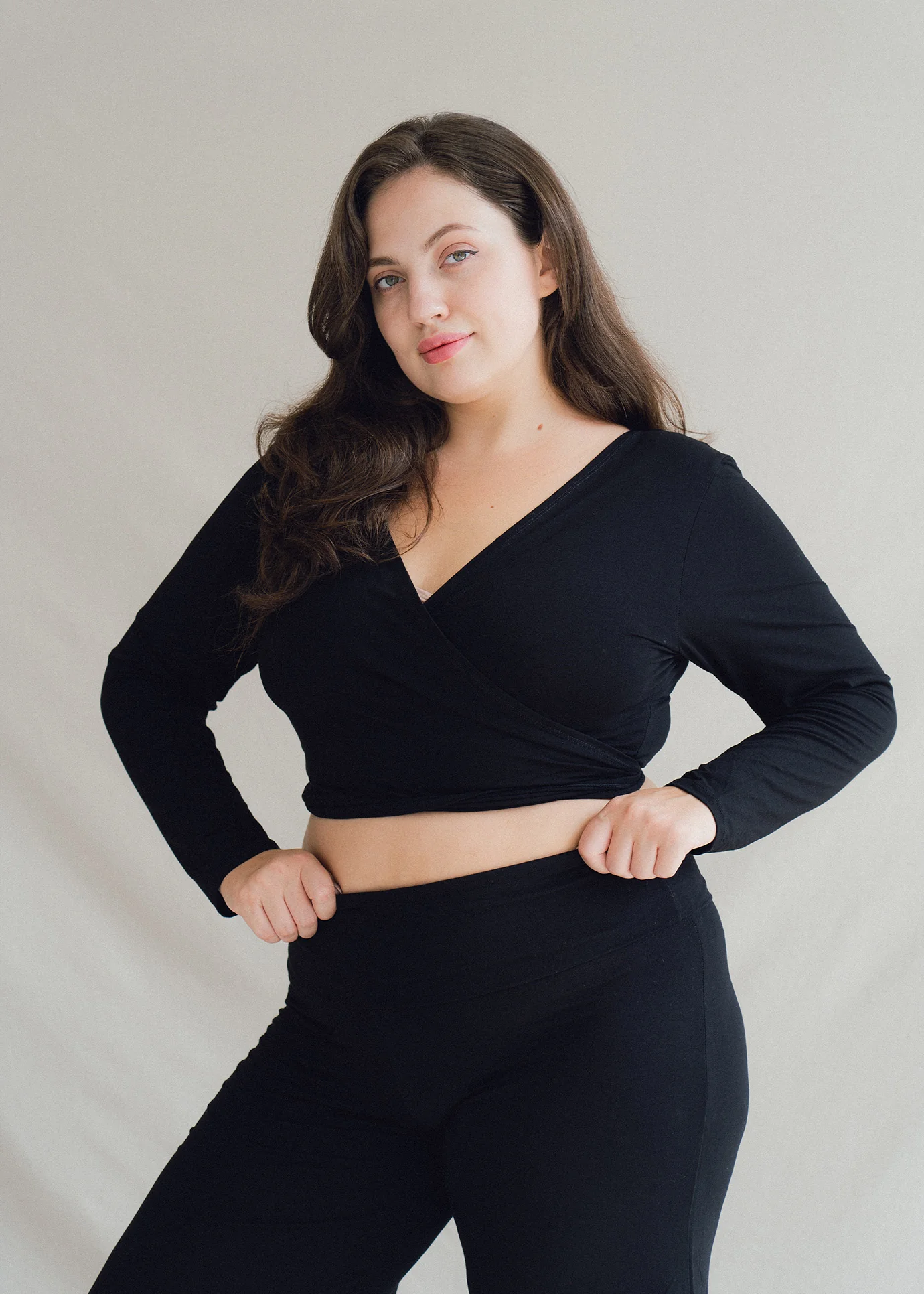 Agni Wrap Top Black - Image 8
