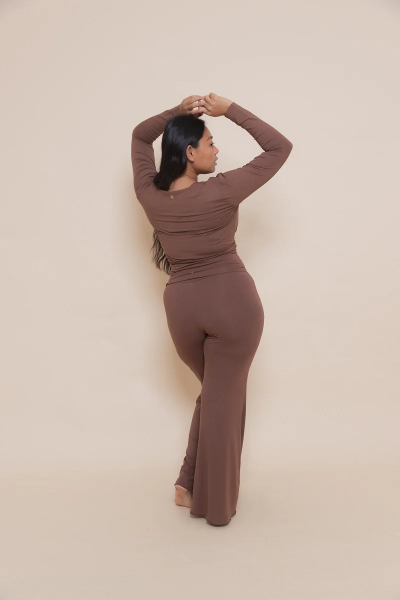 Agni Wrap Top Chocolate - Image 9