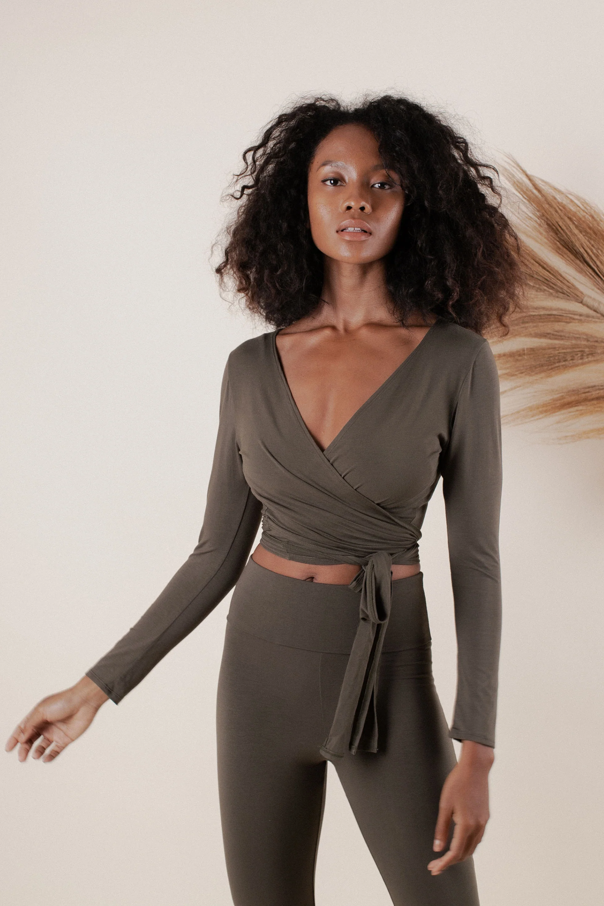Agni Wrap Top Forest - Image 3