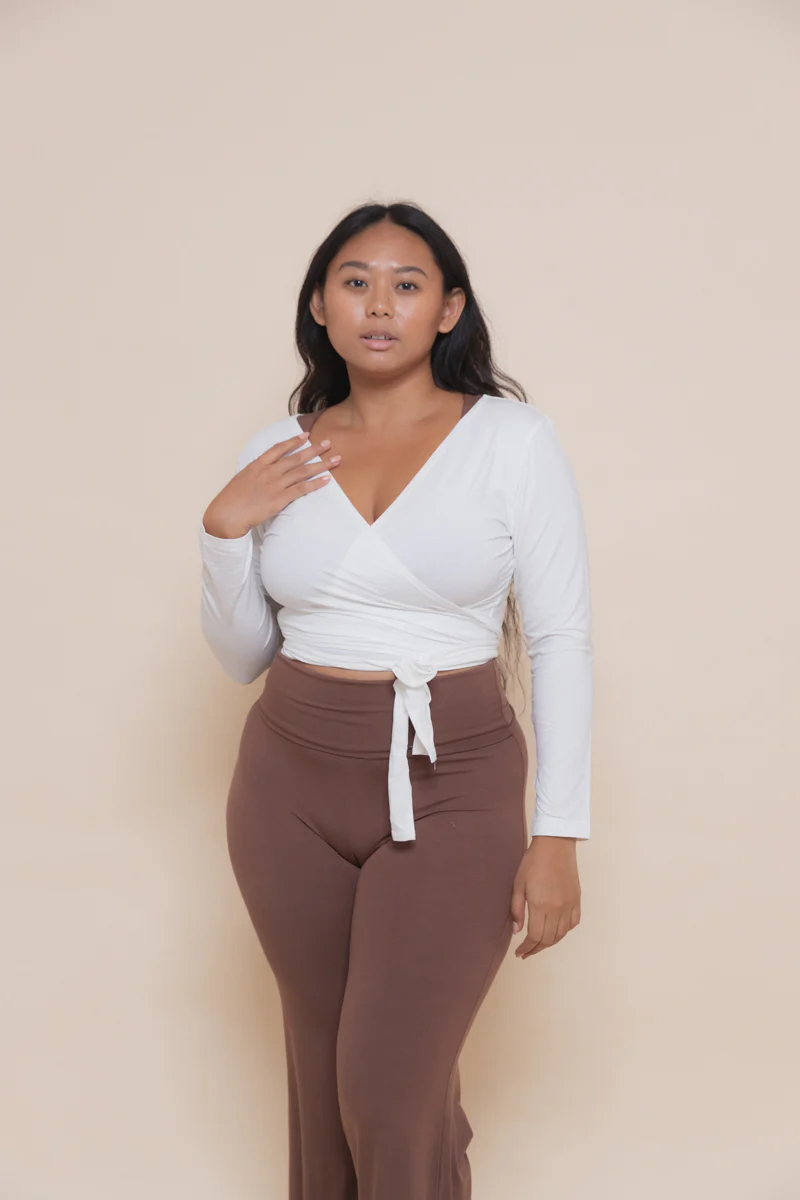 Agni Wrap Top Off White - Image 6