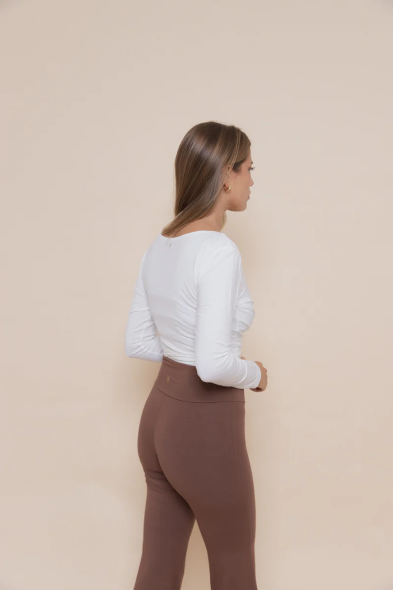 Agni Wrap Top Off White - Image 9