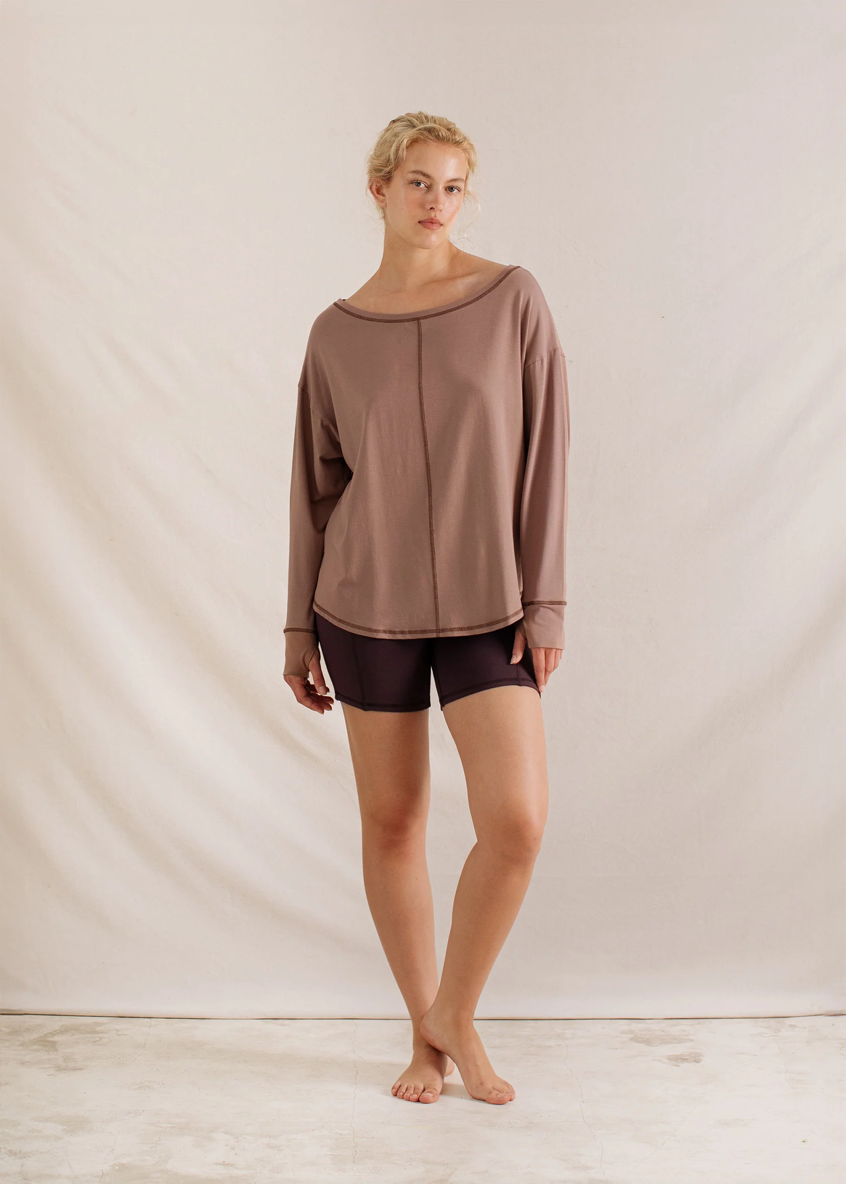 Alora Longsleeve Sandalwood - Image 6