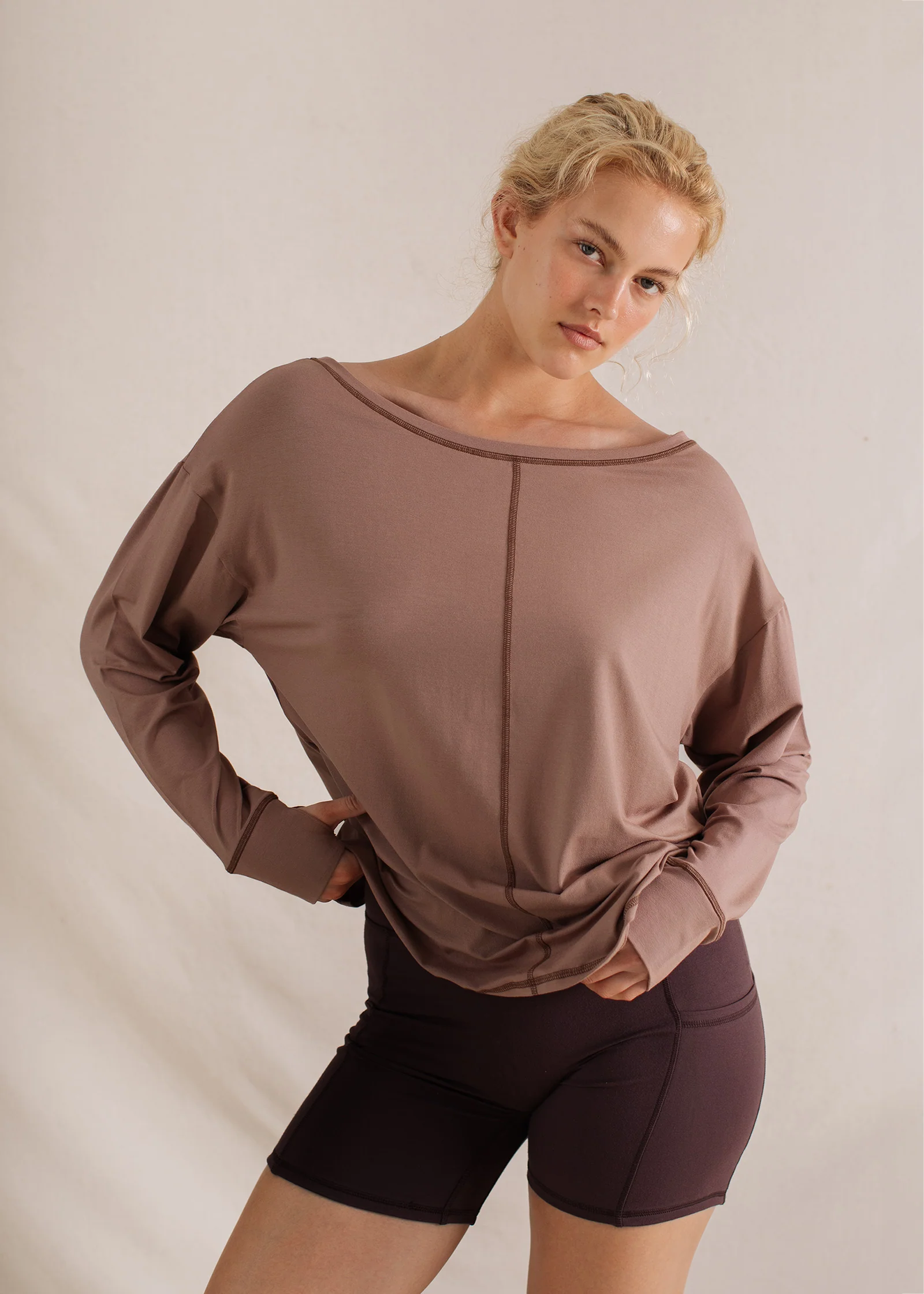 Alora Longsleeve Sandalwood - Image 8