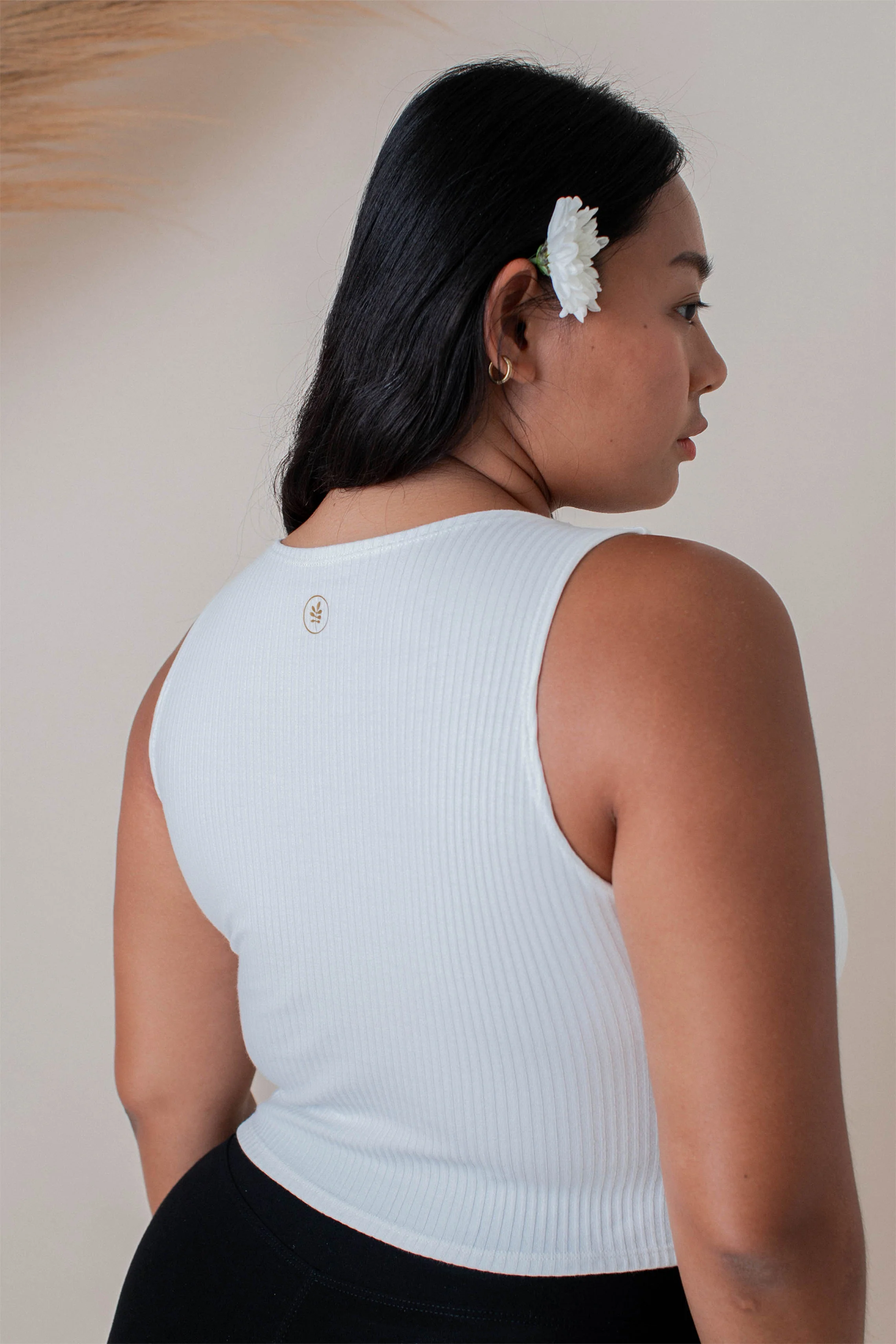 Asana Tank Off White - Image 6
