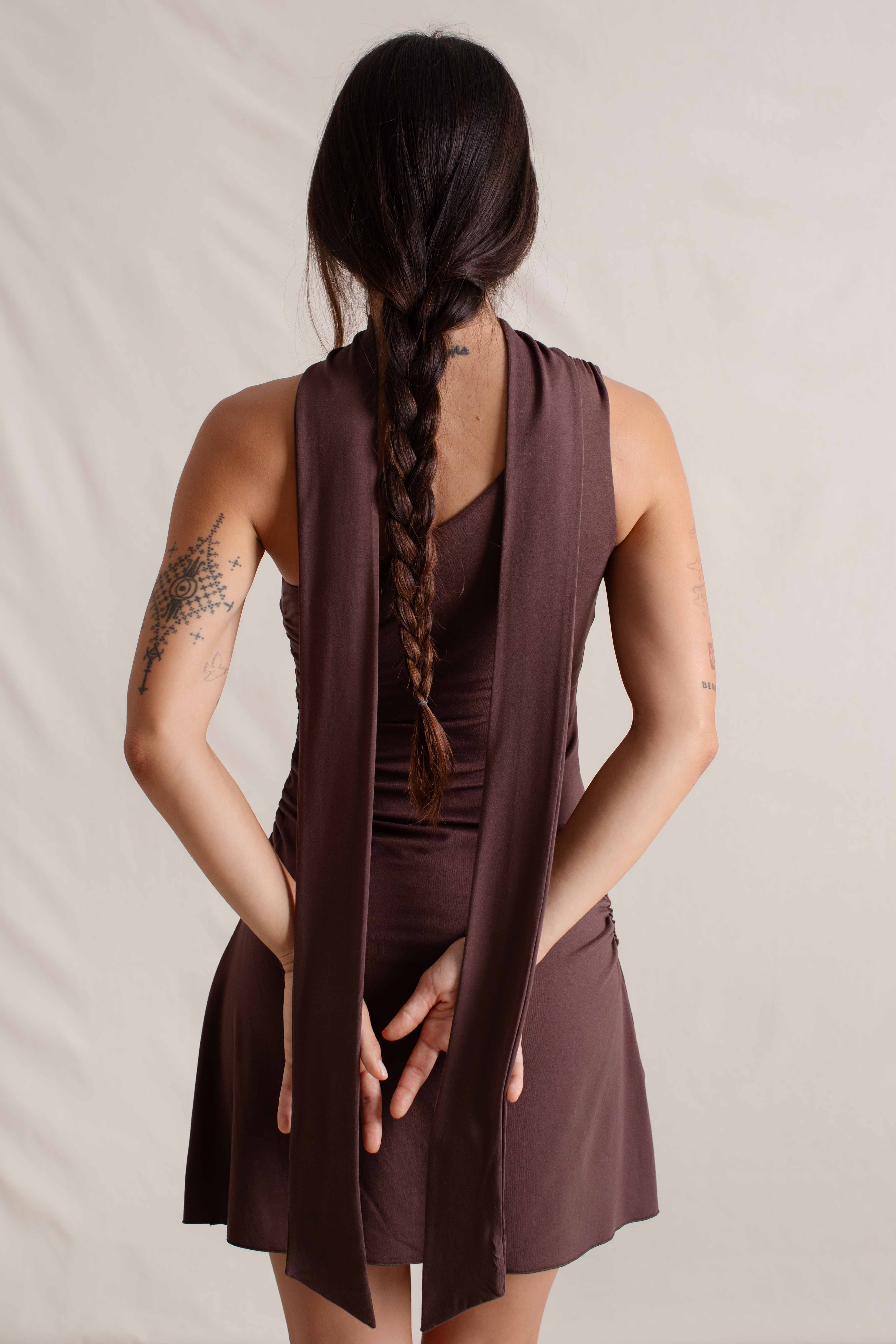 Aura Scarf Carob - Image 4