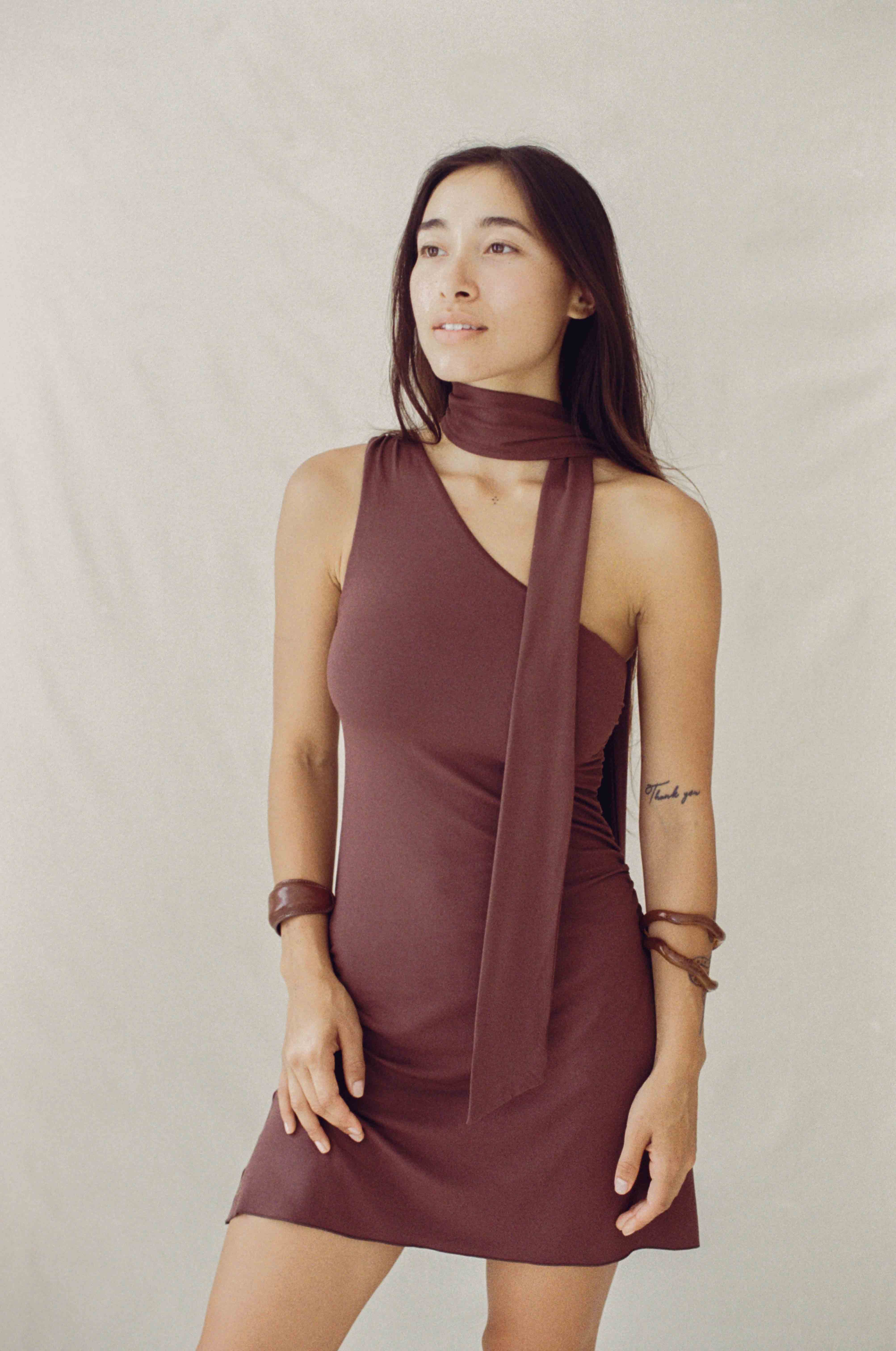 Aura Scarf Carob - Image 6