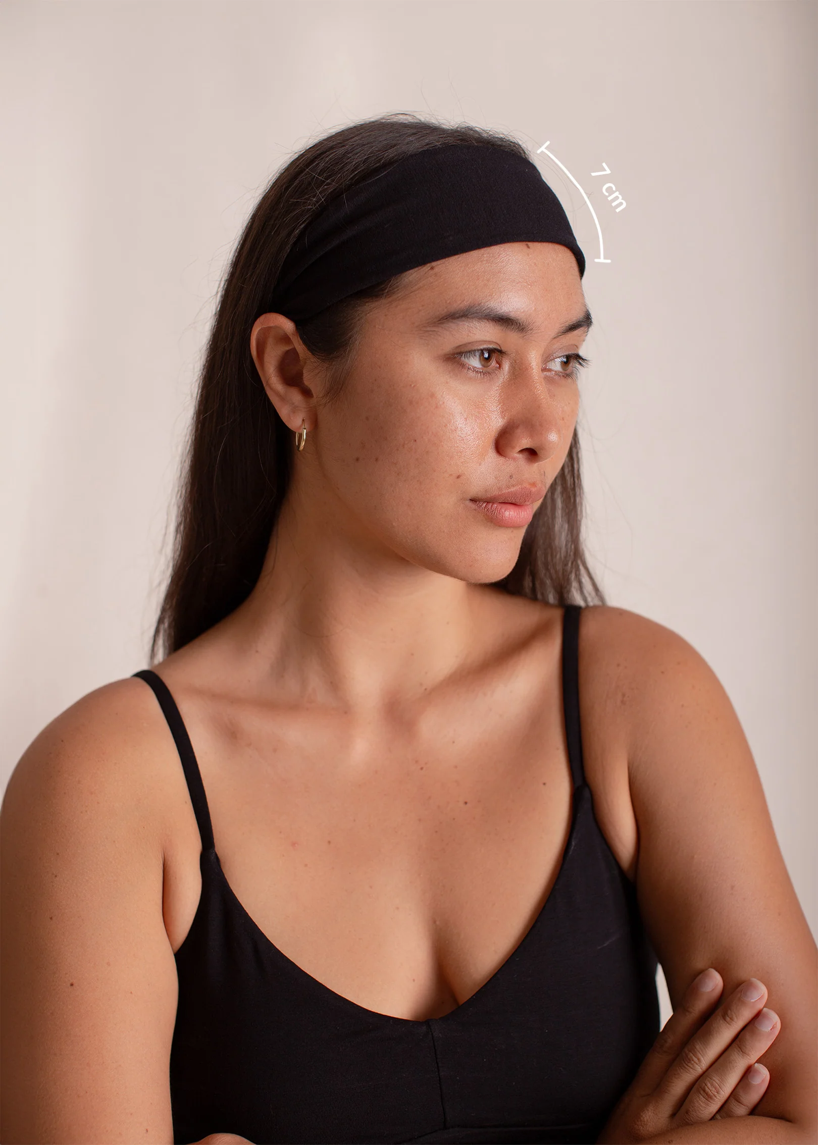 Bella Headband Black - Image 6