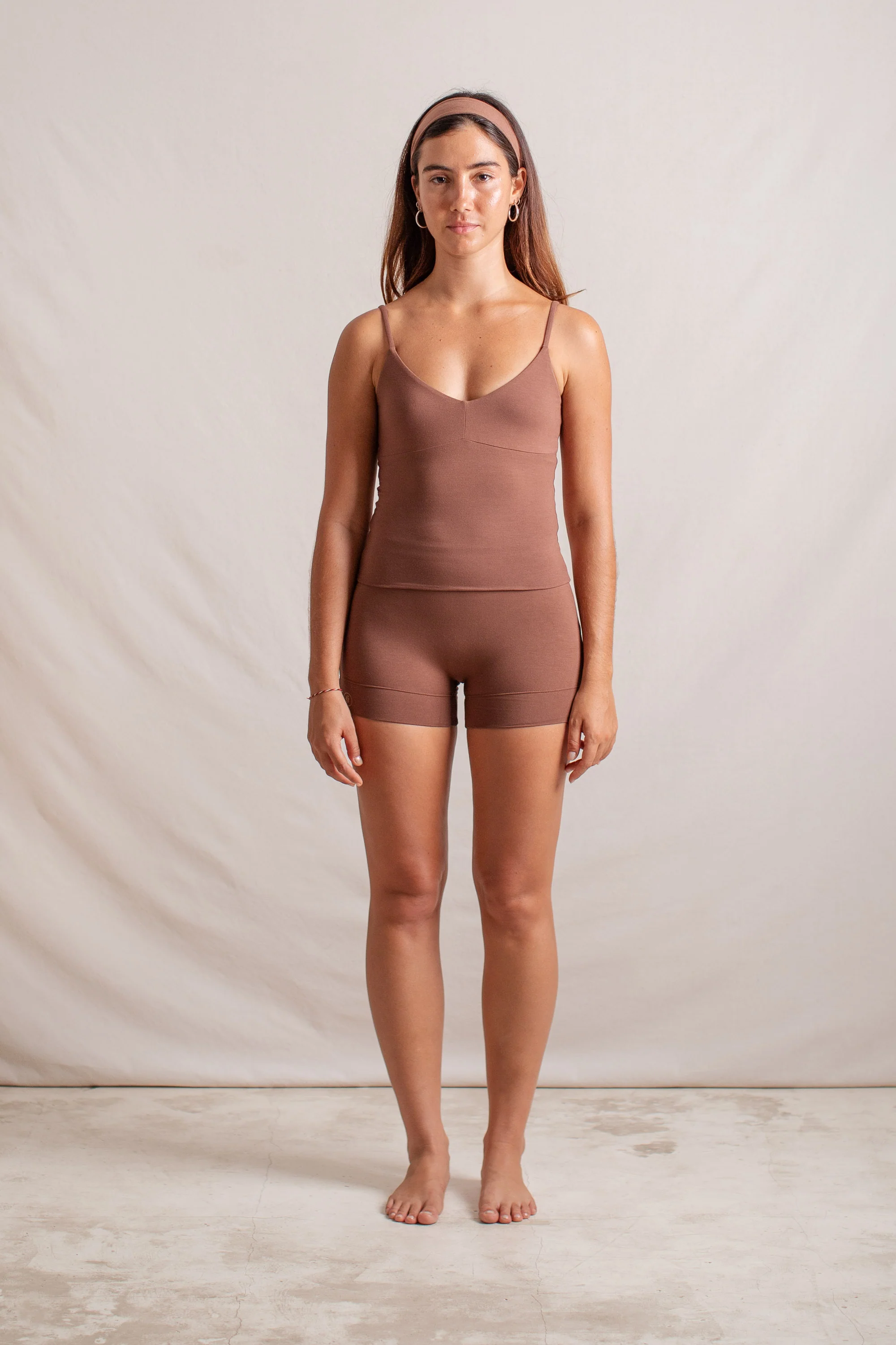Bella Shorts Chocolate - Image 3