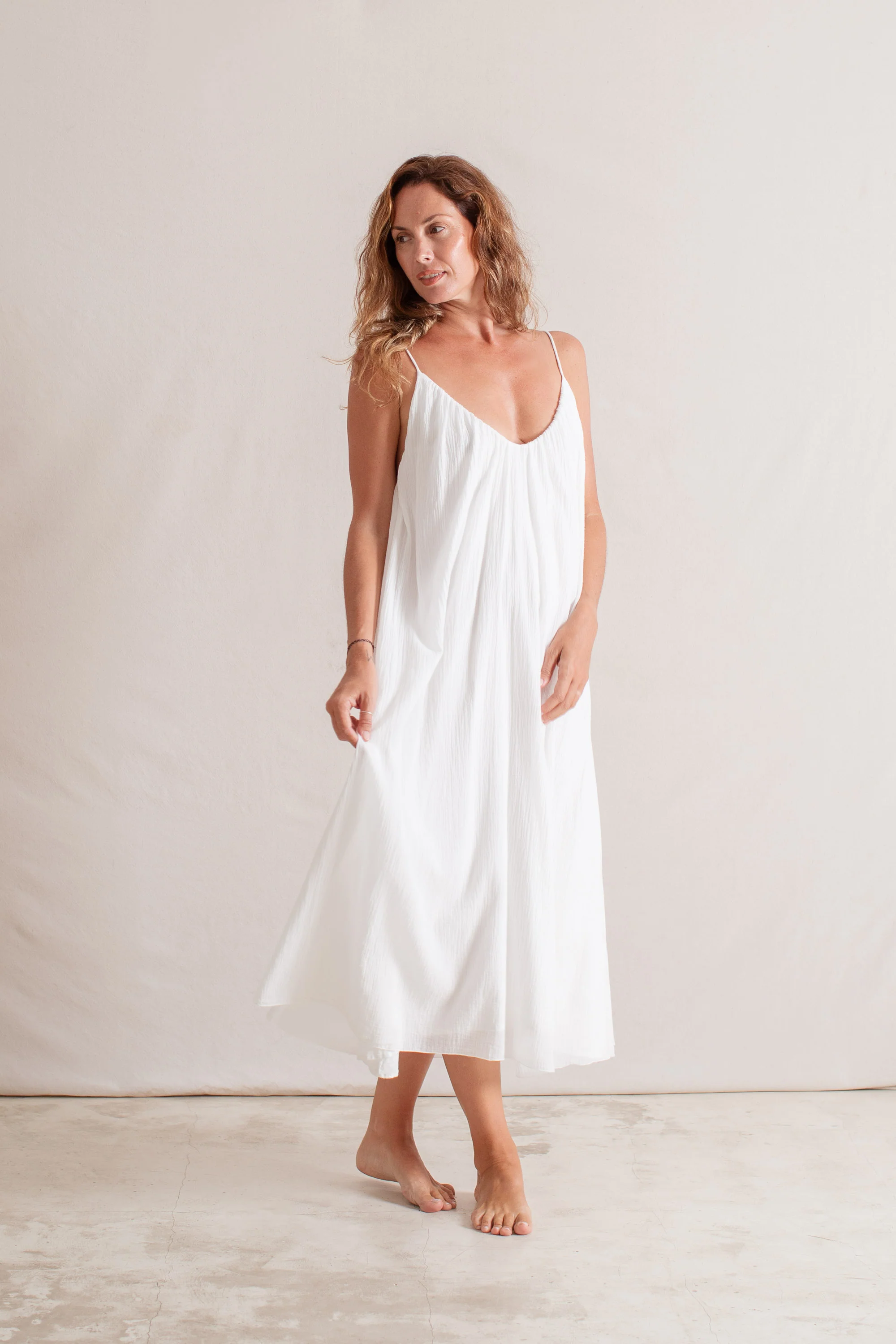 Dove Dress Off White - Image 7