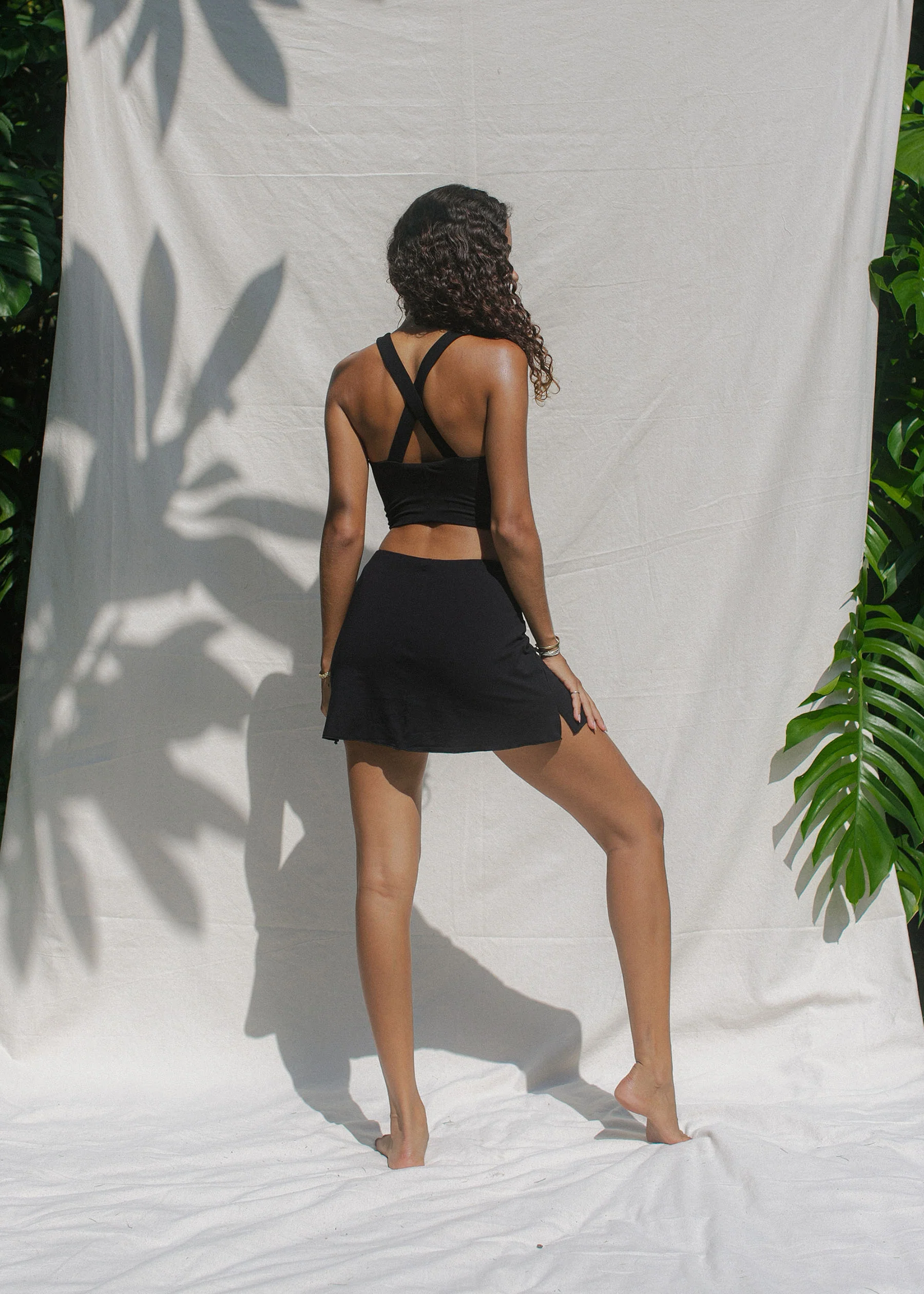 Earth Angel Skort Black - Image 5