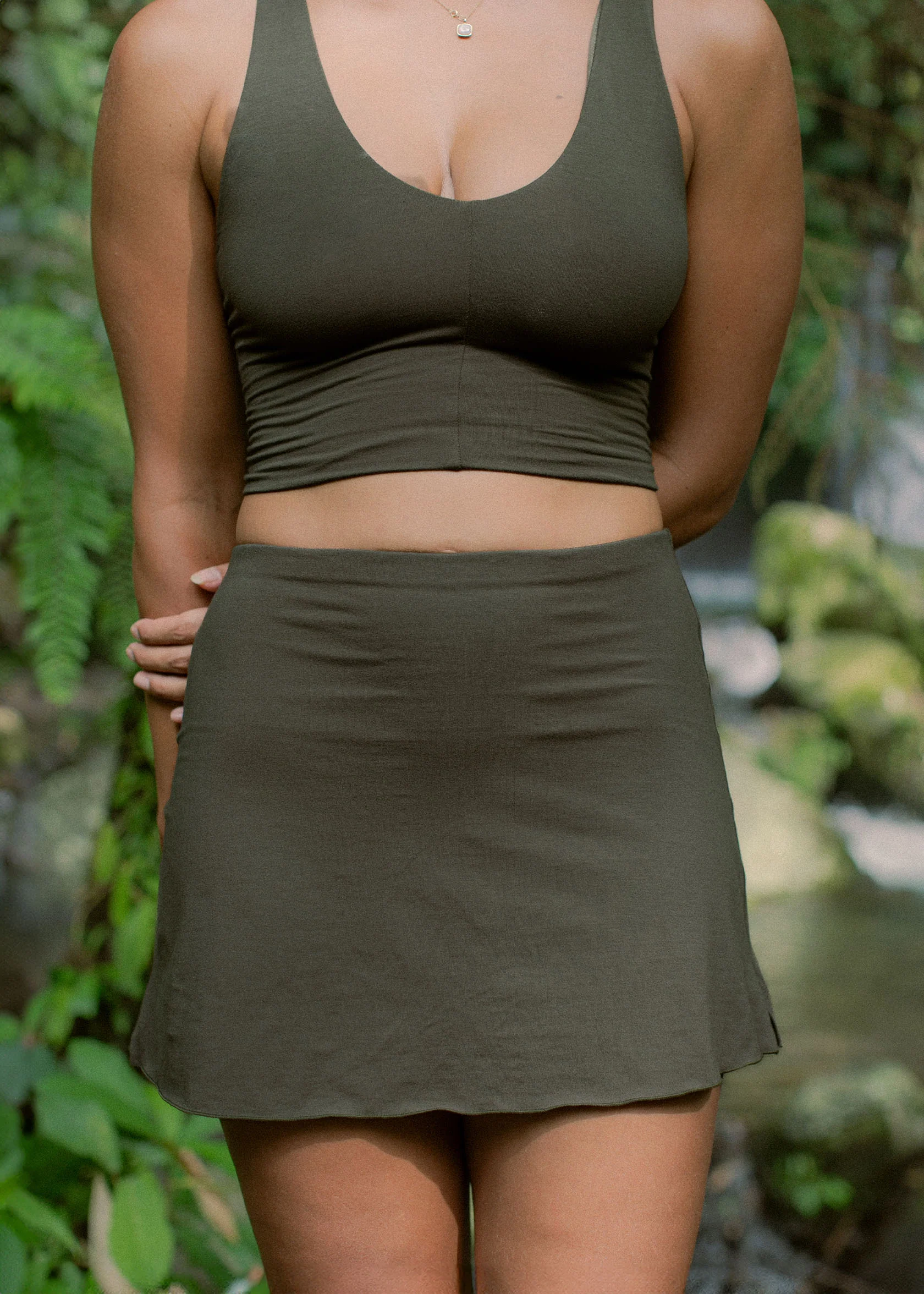 Earth Angel Skort Forest - Image 9