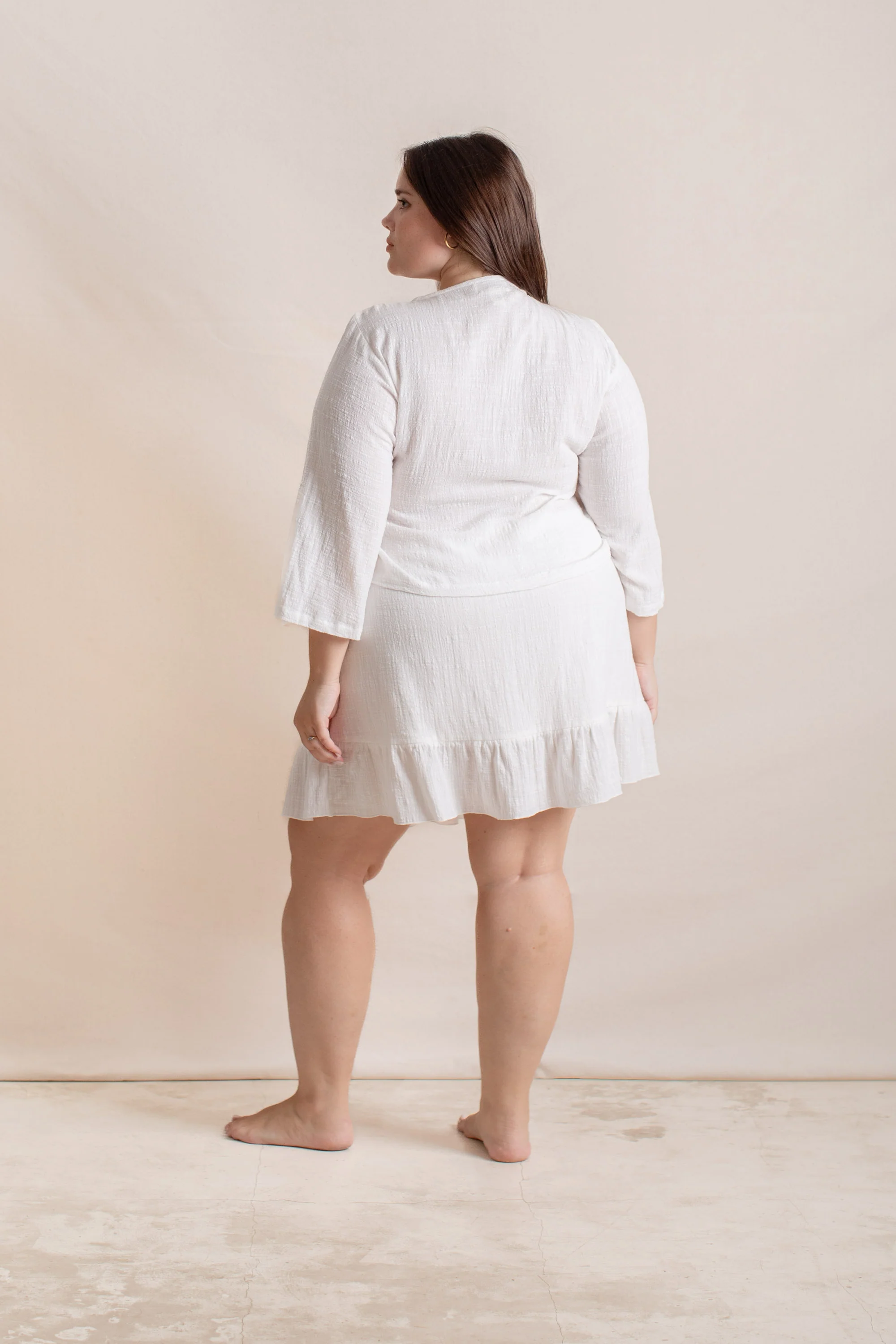 Flow Wrap Top Off White - Image 11