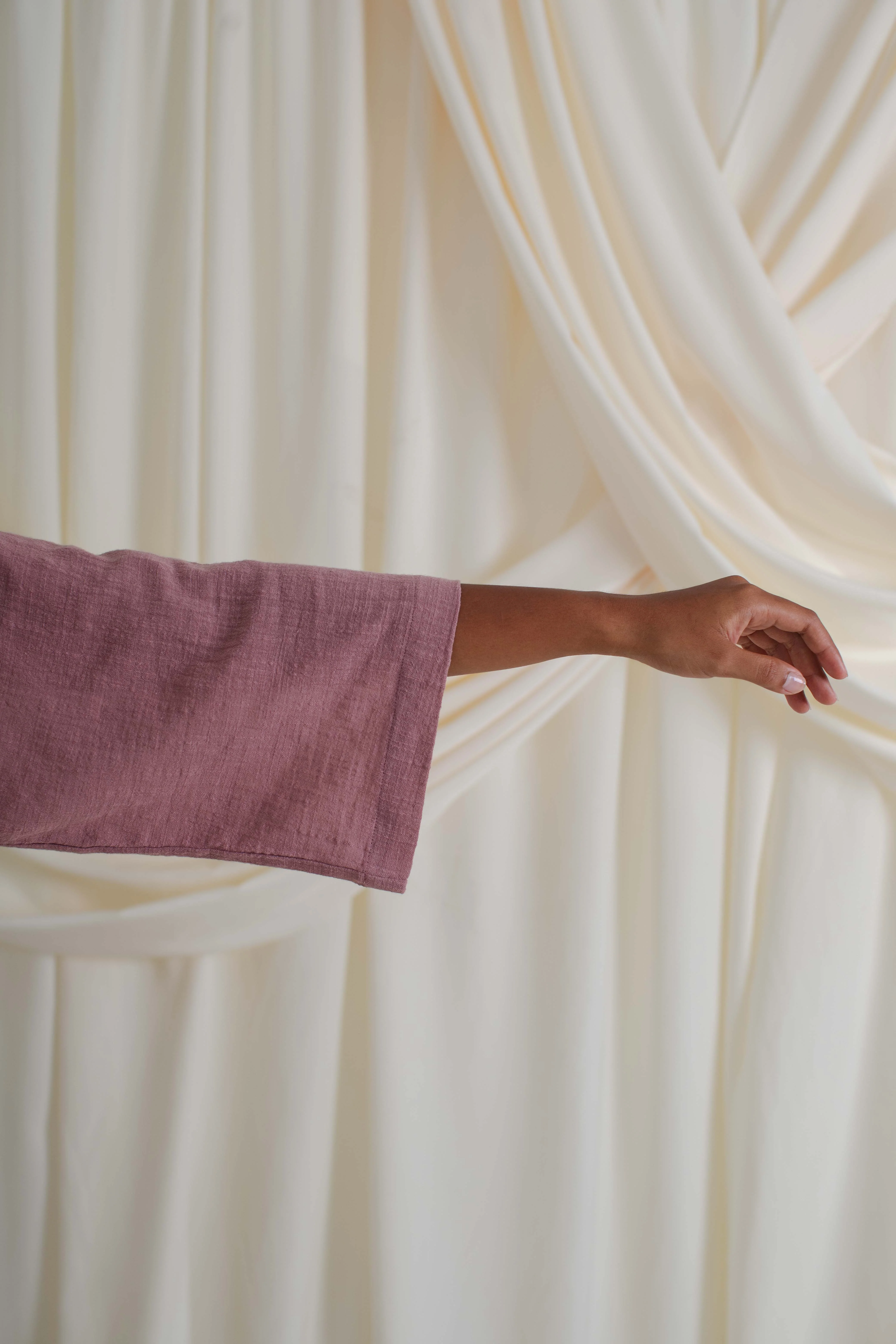 Flow Wrap Top Mauve - Image 8
