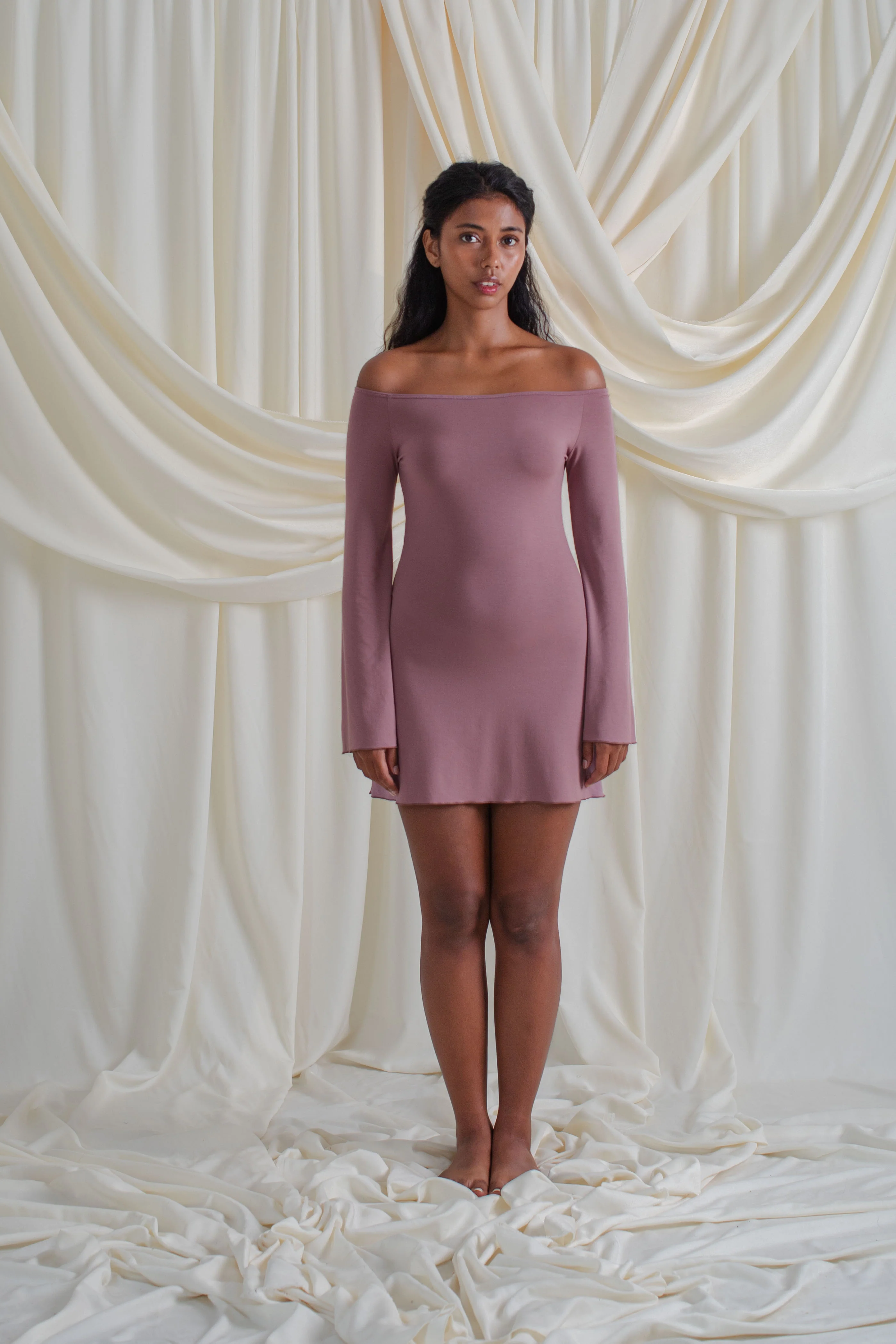 Frida Dress Mauve - Image 3