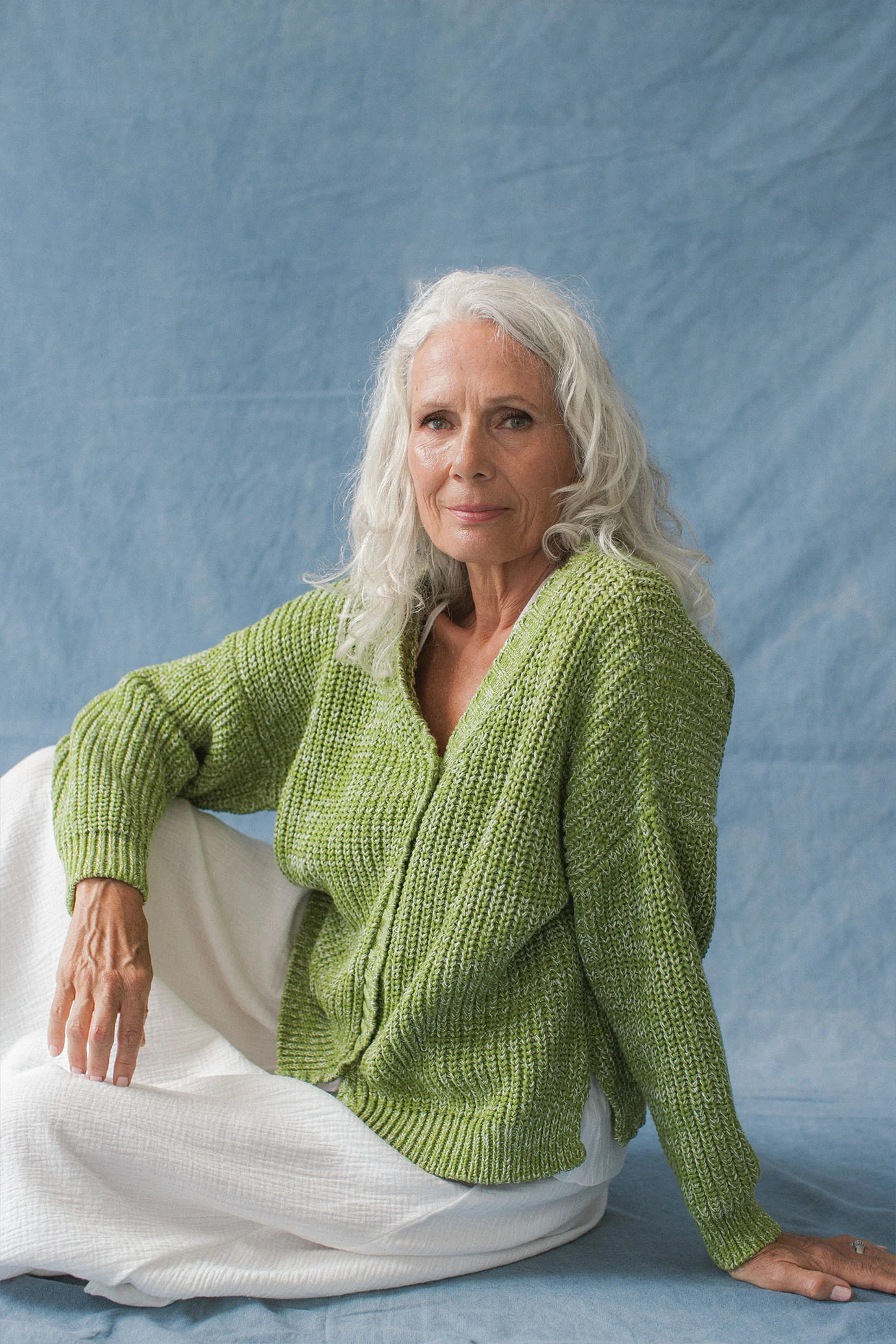Helga Cardigan Kiwi - Image 9