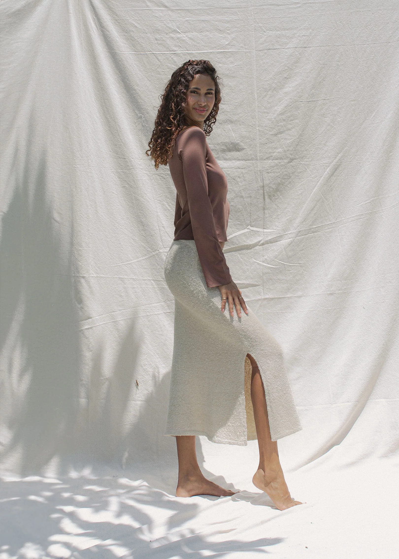 Layla Longsleeve Chocolate - Image 10