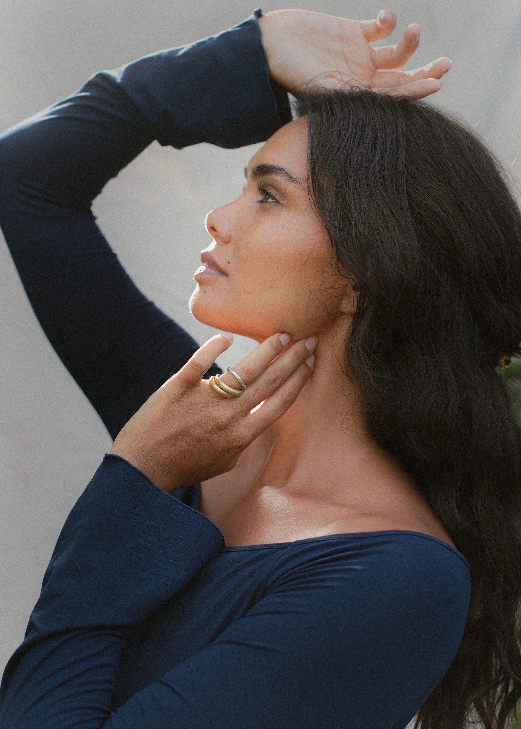 Layla Longsleeve Navy - Image 4