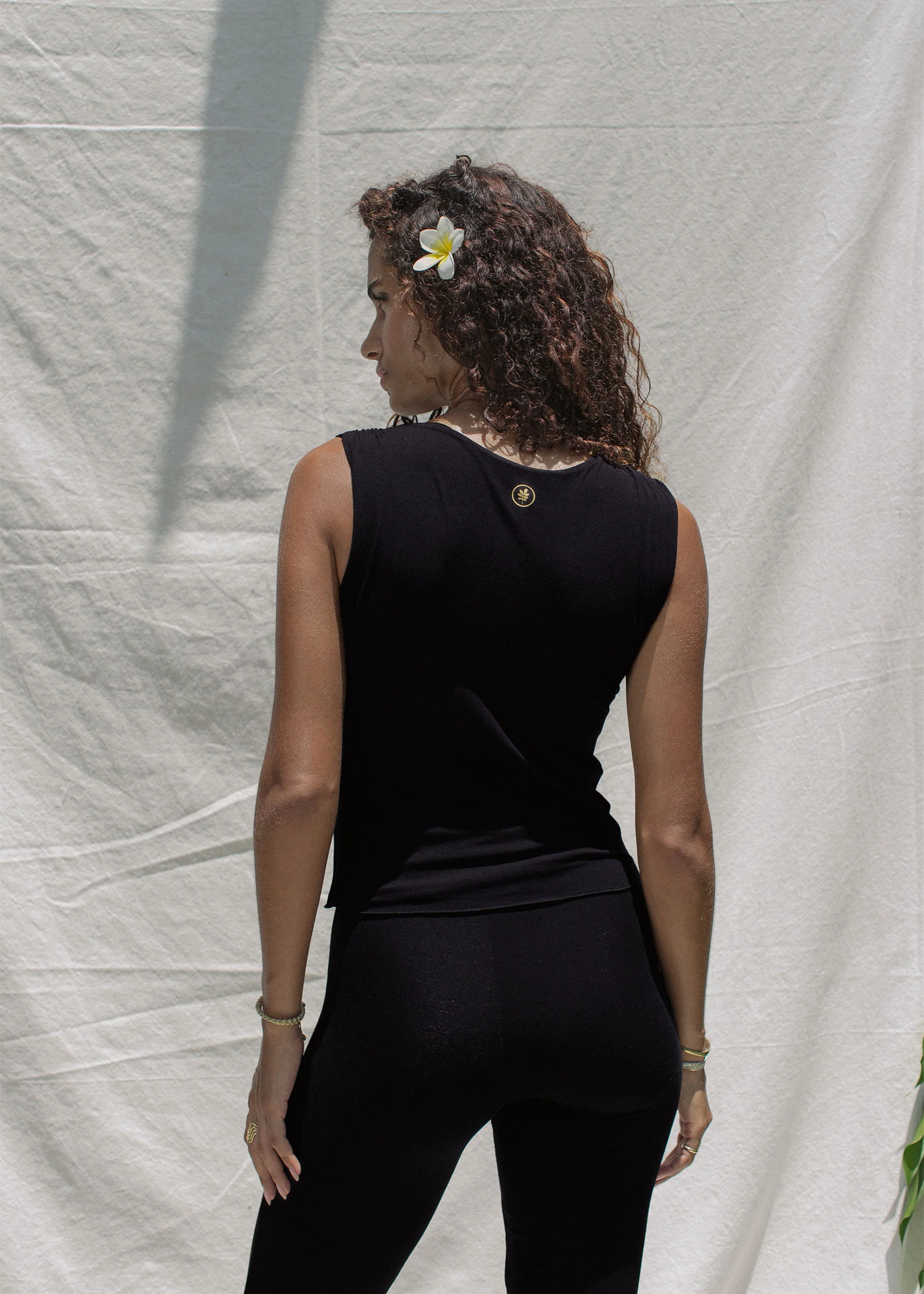 Layla Tank Black - Image 10
