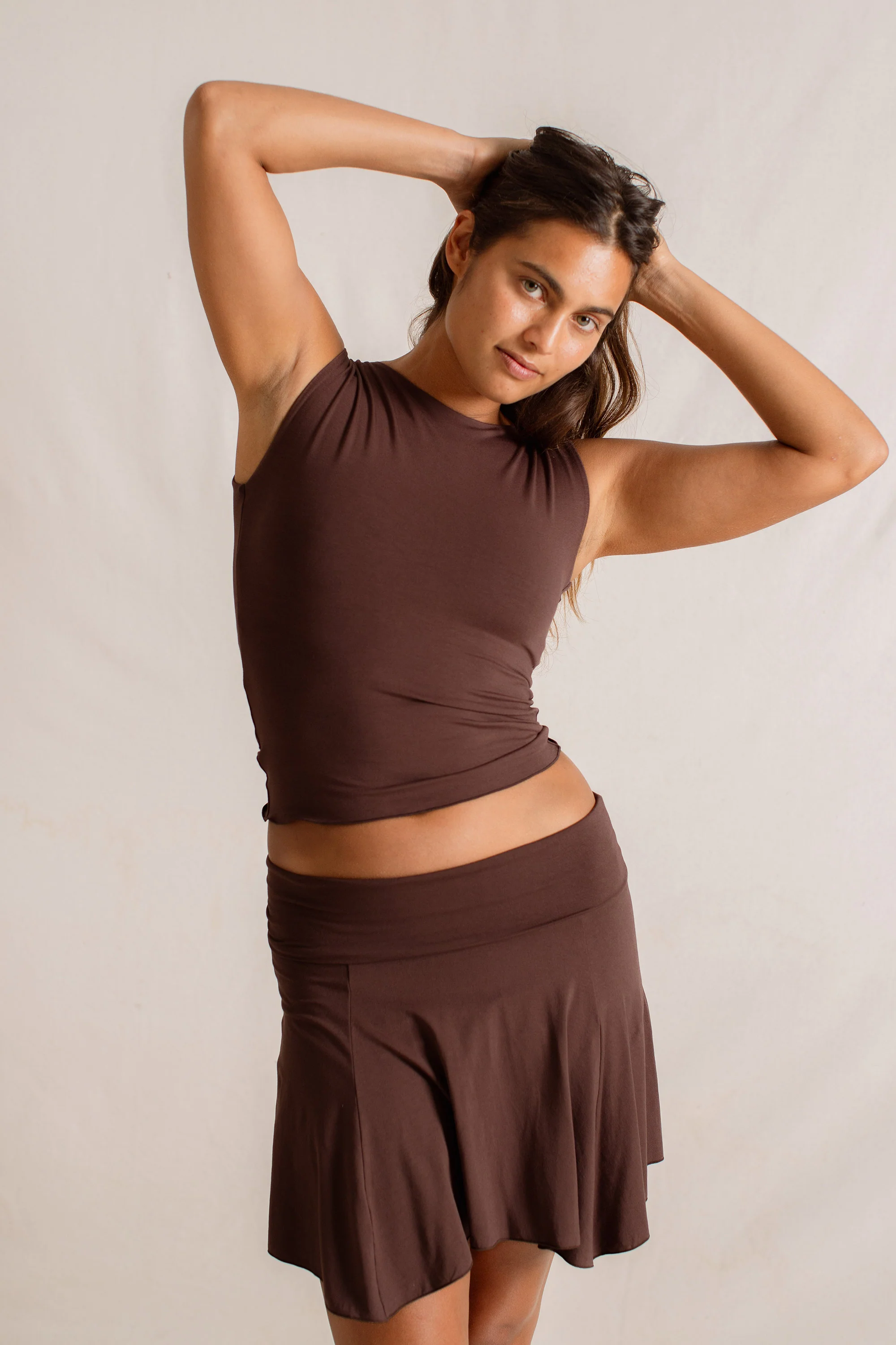Layla Tank Carob - Image 3