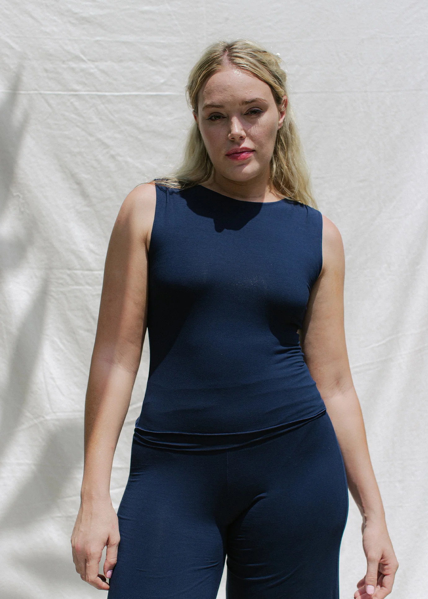Layla Tank Navy - Image 13