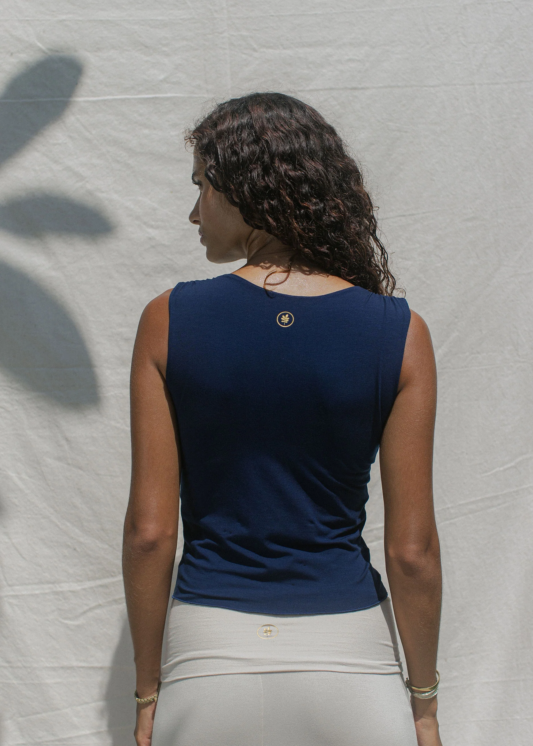 Layla Tank Navy - Image 7