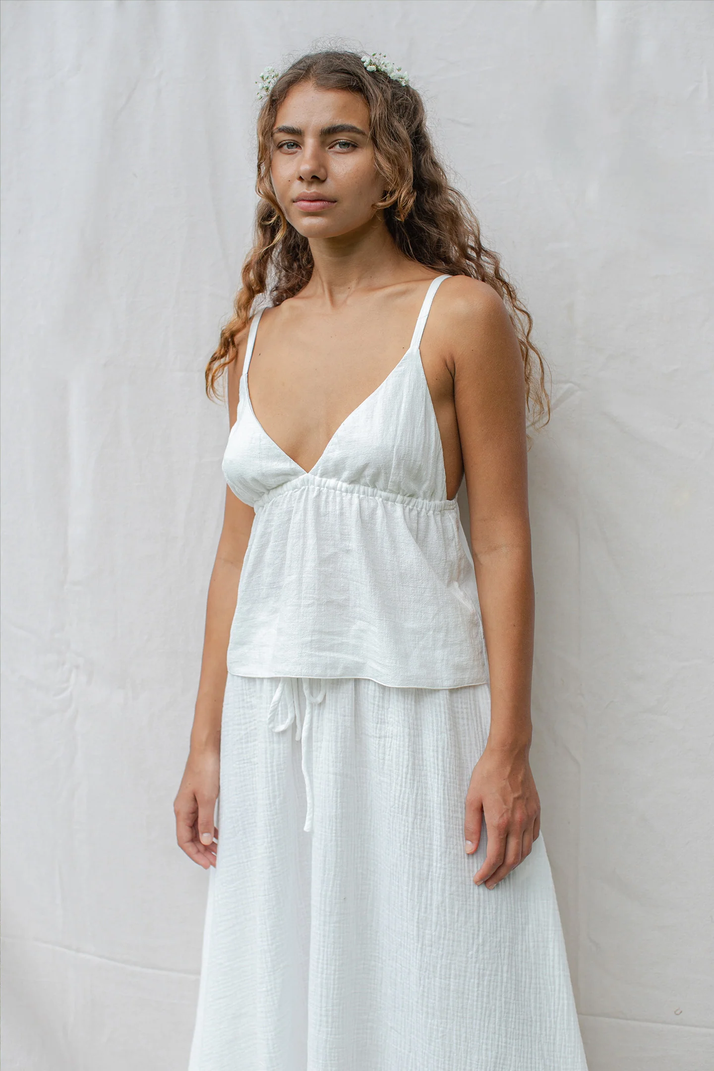 Mökki Halter Top Off White - Image 8