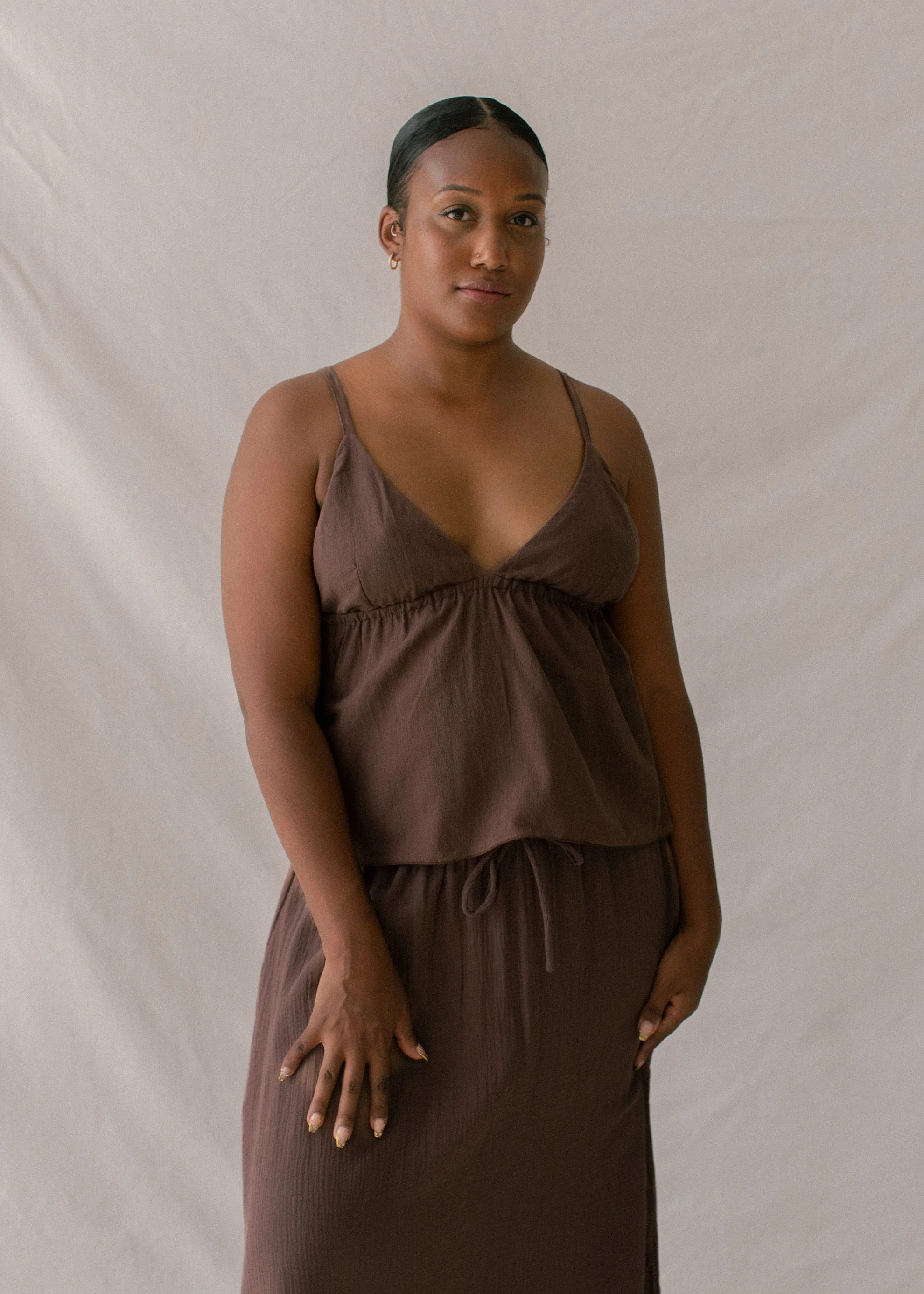 Mökki Halter Top Walnut - Image 10