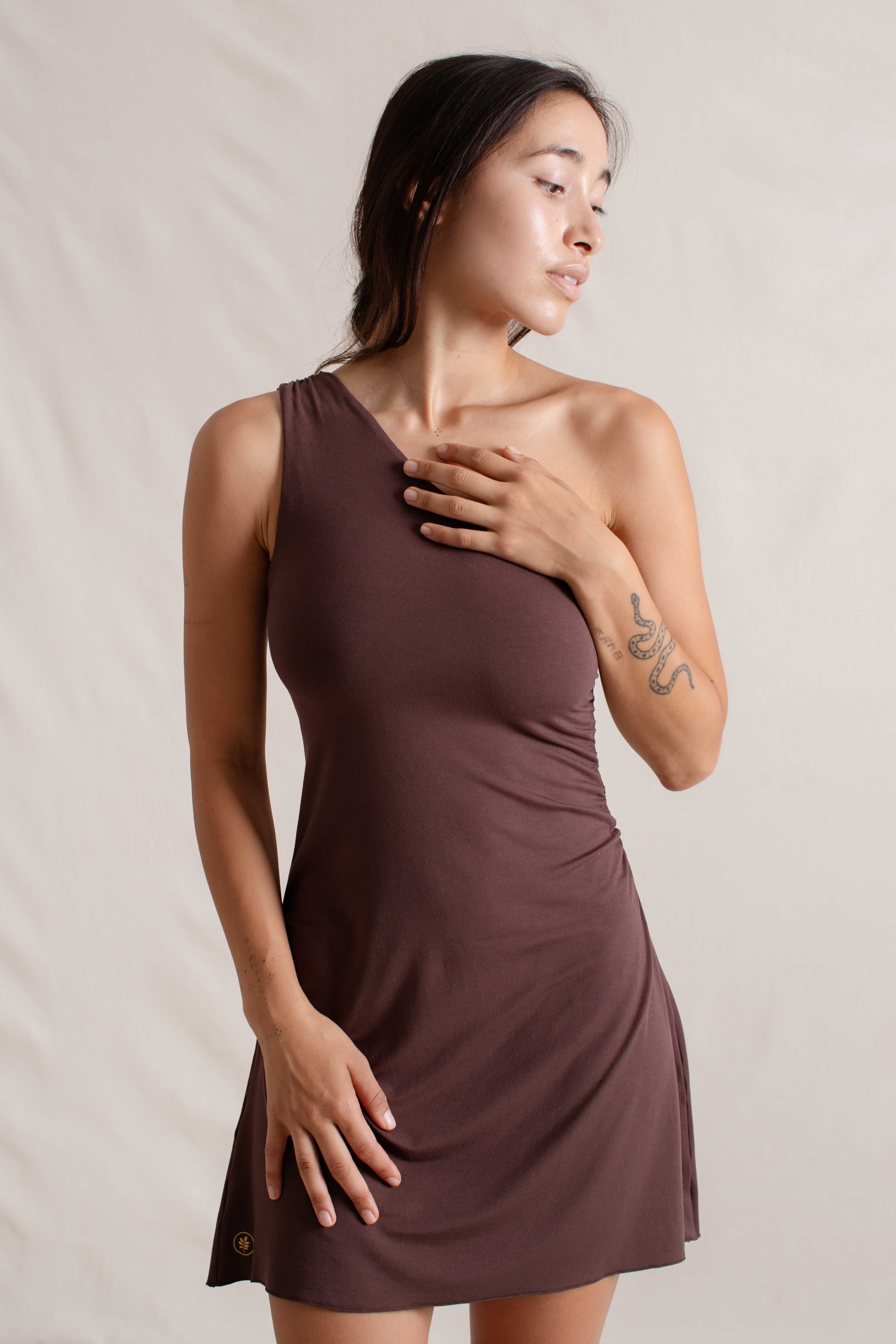 Muse Dress Carob - Image 3