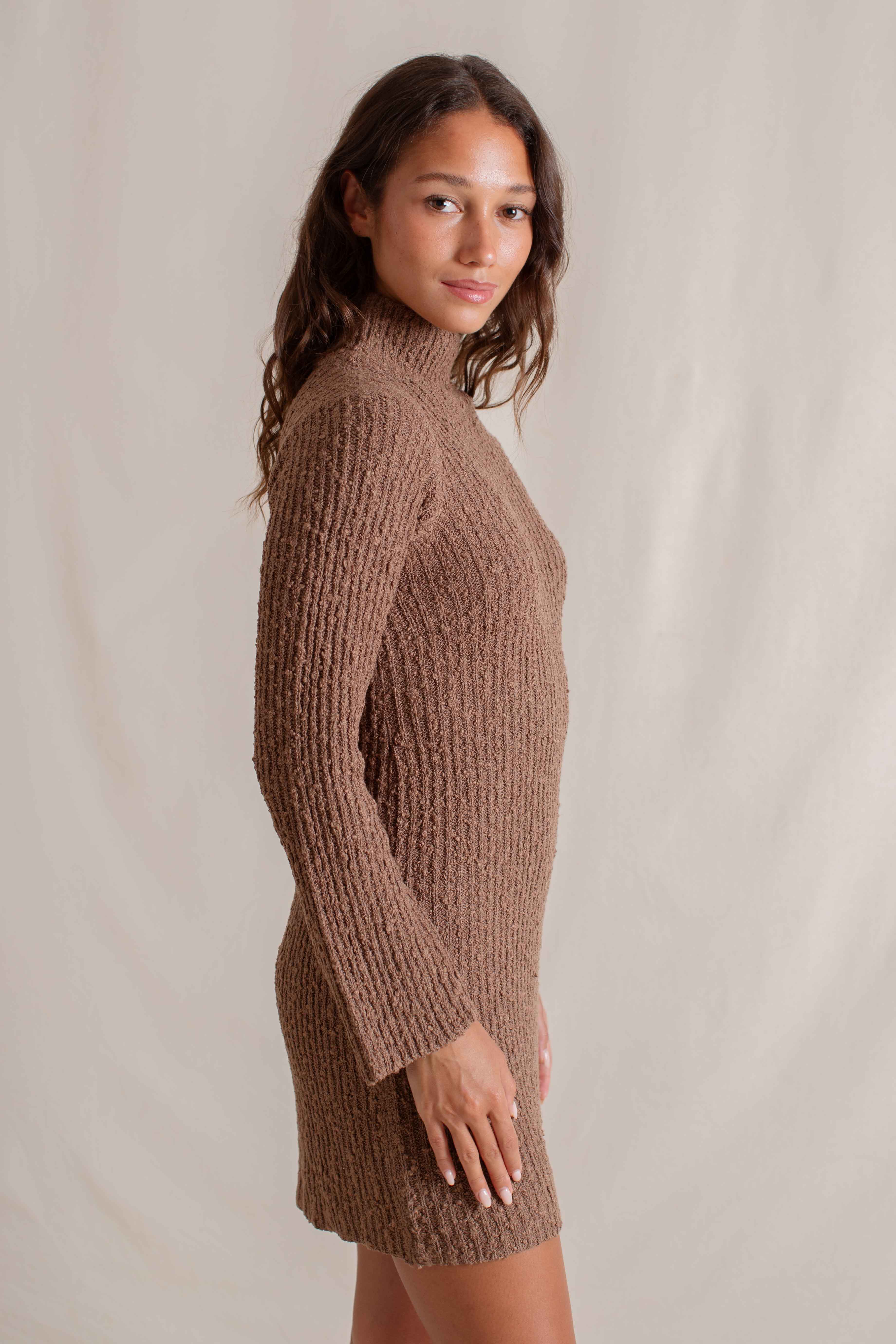 Olivia Dress Pecan - Image 4