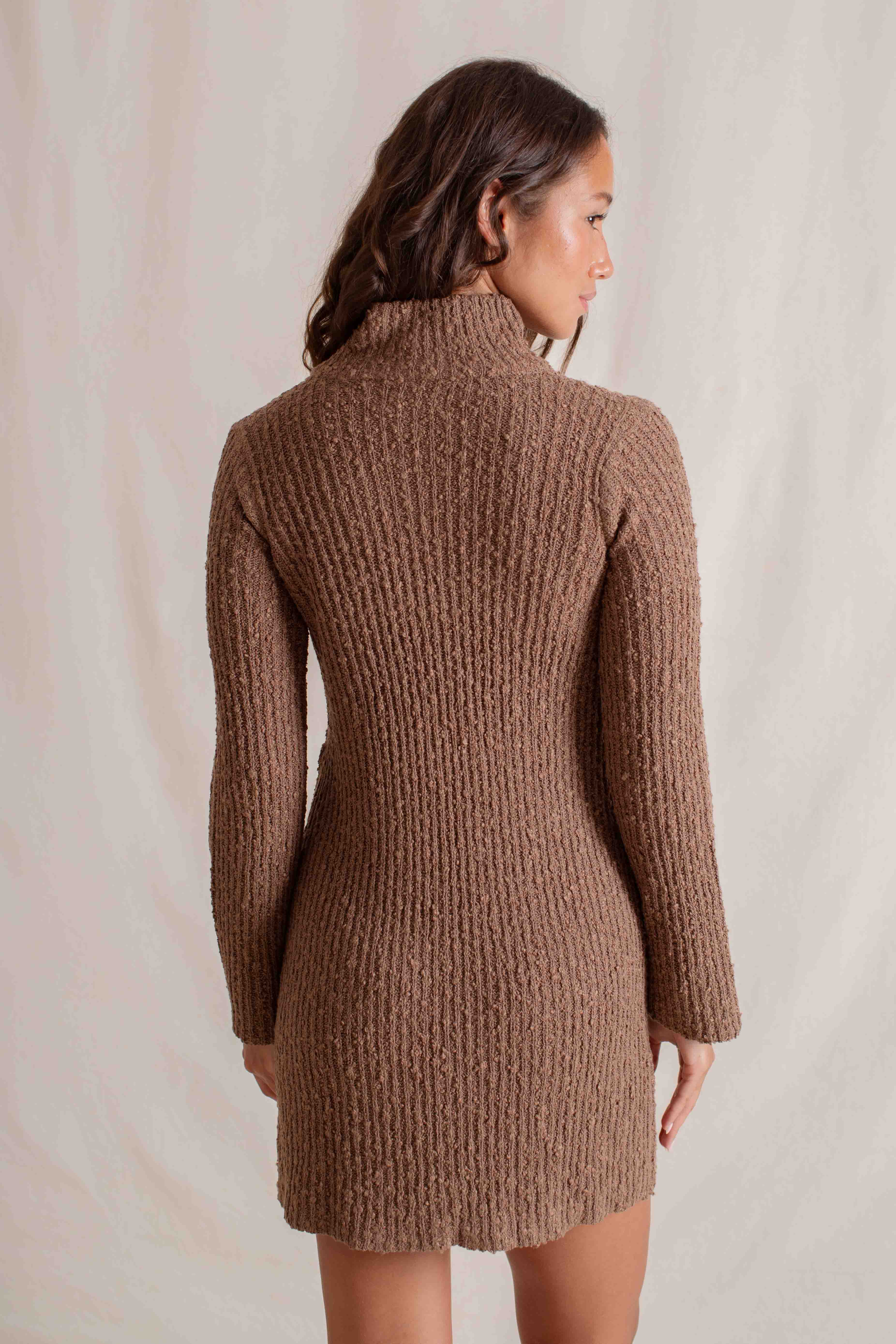 Olivia Dress Pecan - Image 5