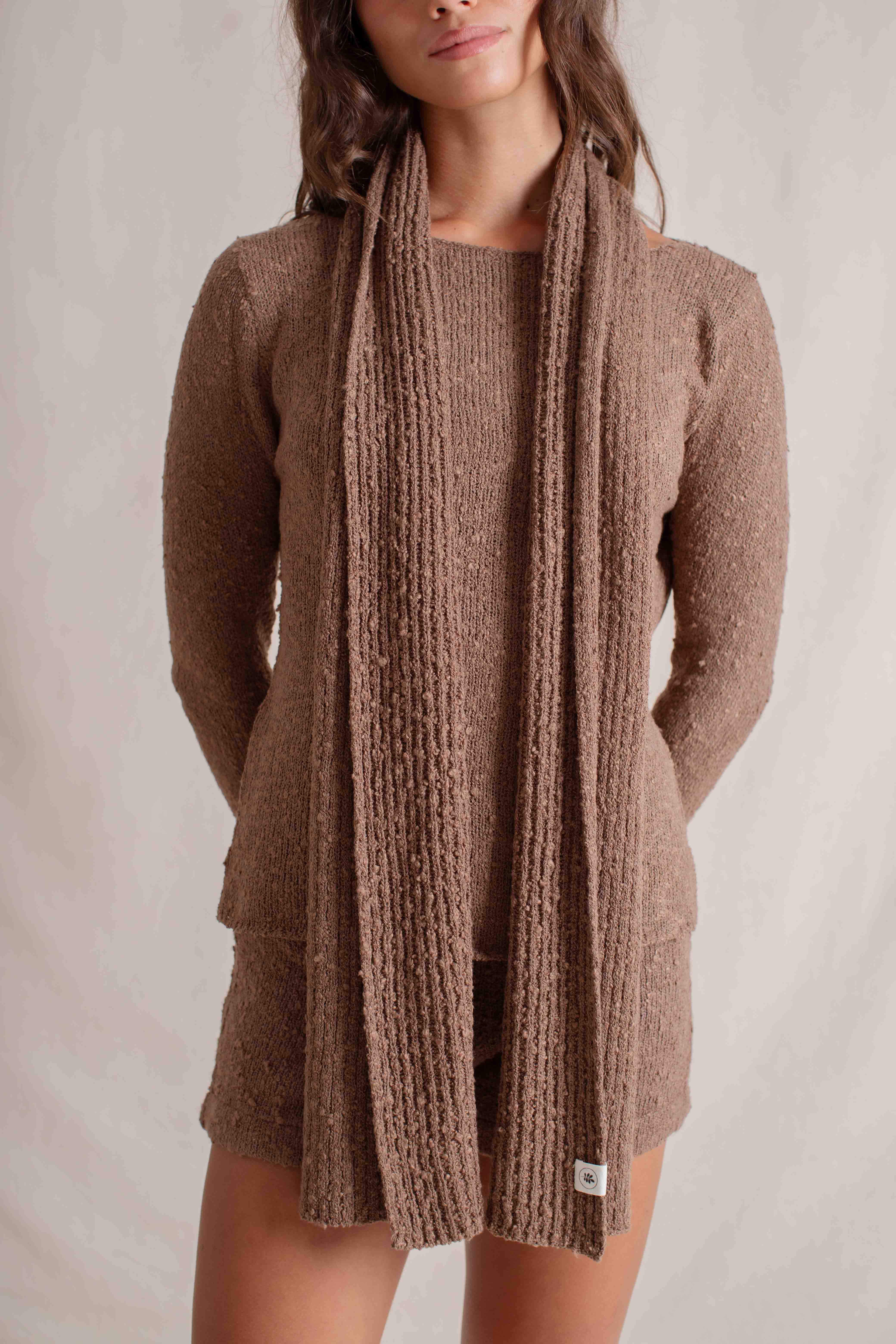 Olivia Scarf Pecan - Image 4