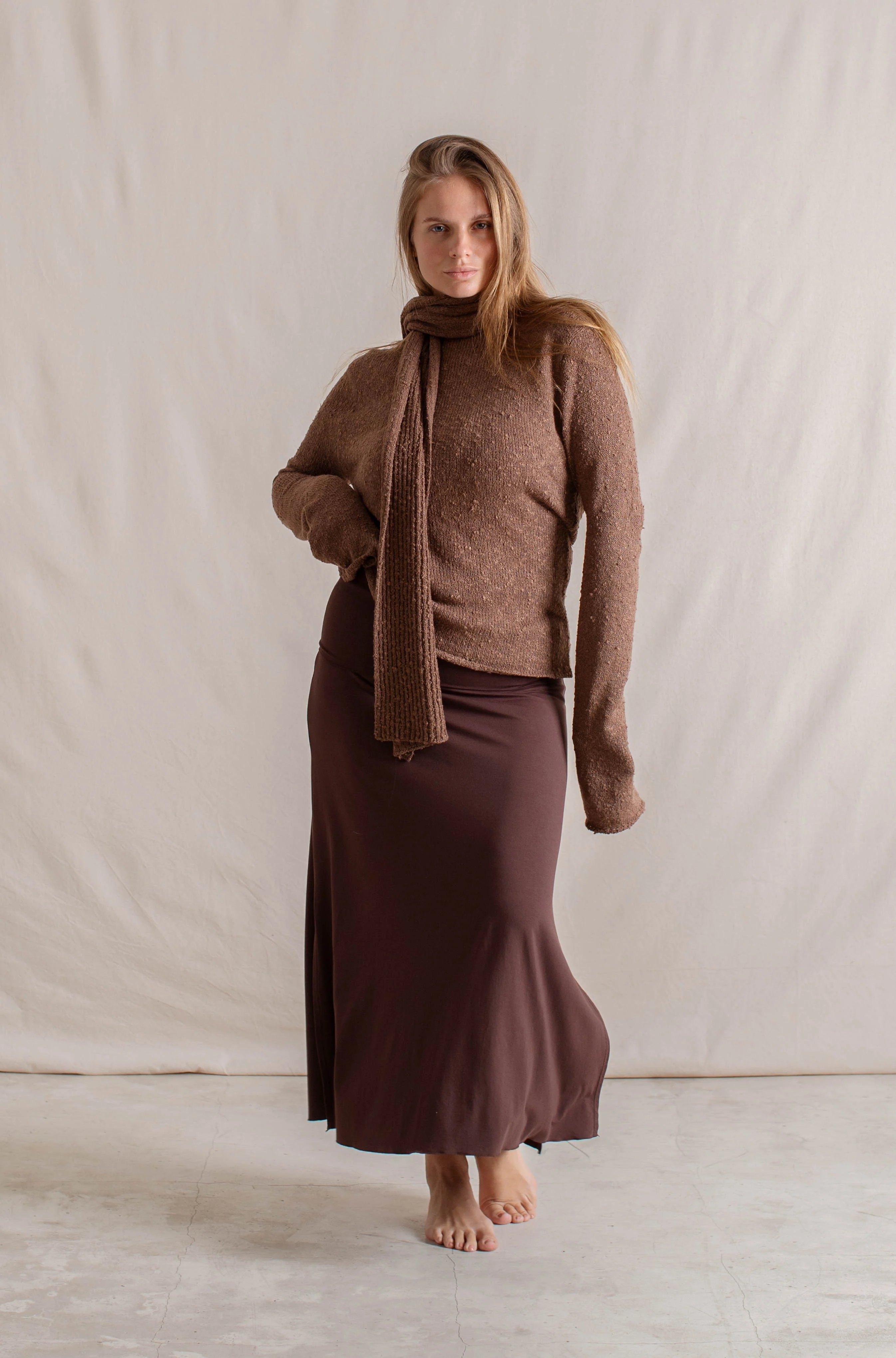 Olivia Scarf Pecan - Image 6
