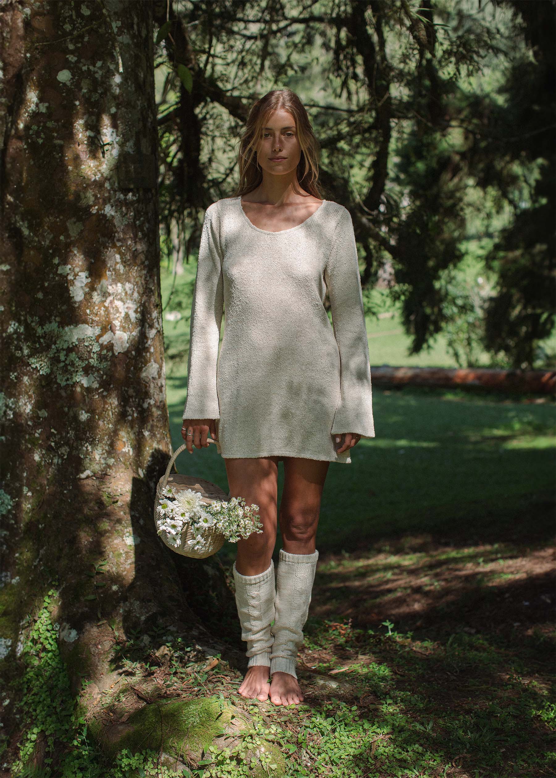 Paloma Dress Cloud Cream - Image 6