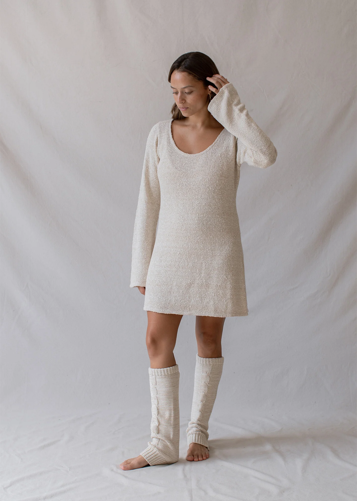 Paloma Dress Cloud Cream - Image 7
