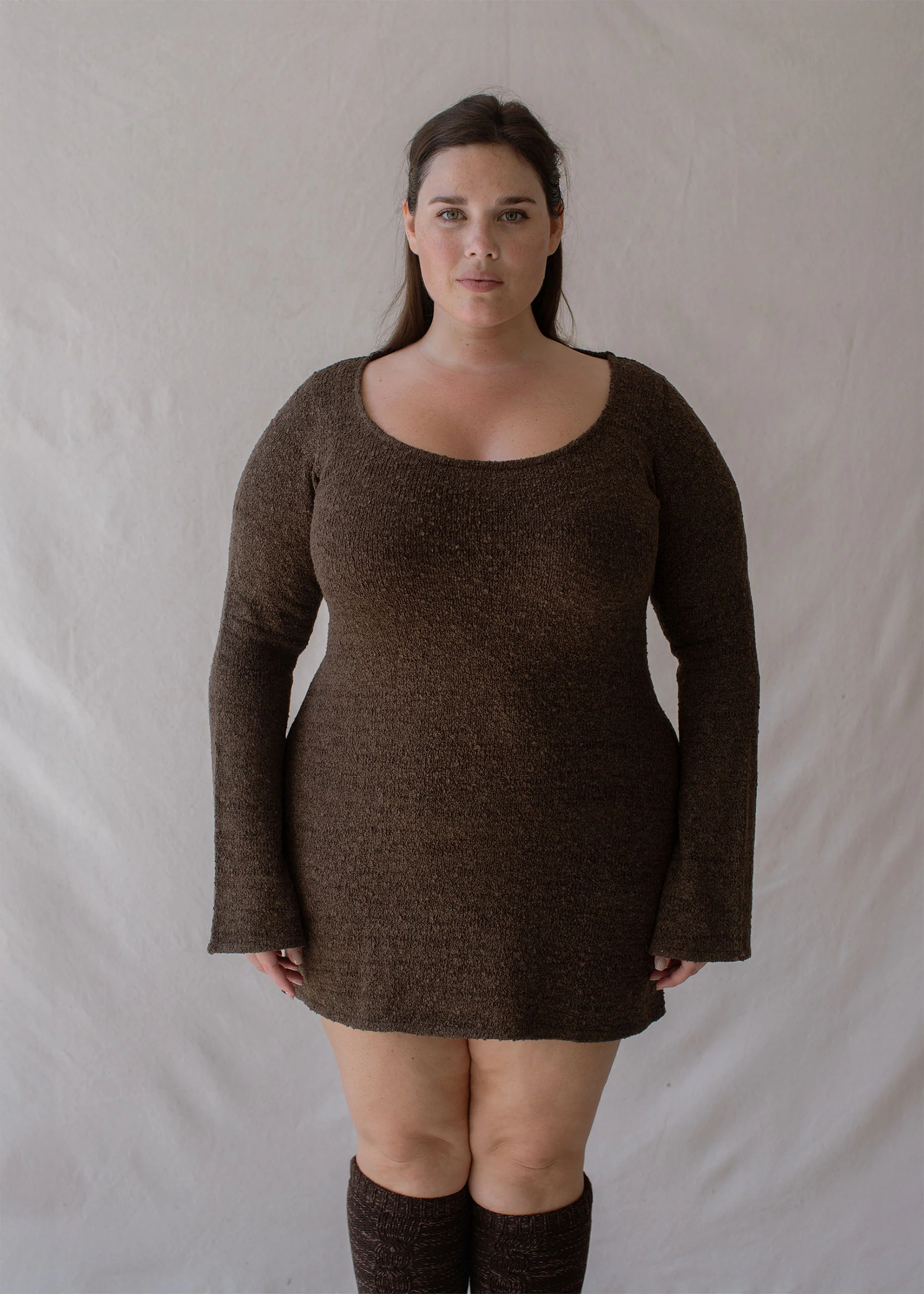 Paloma Dress Truffle - Image 13