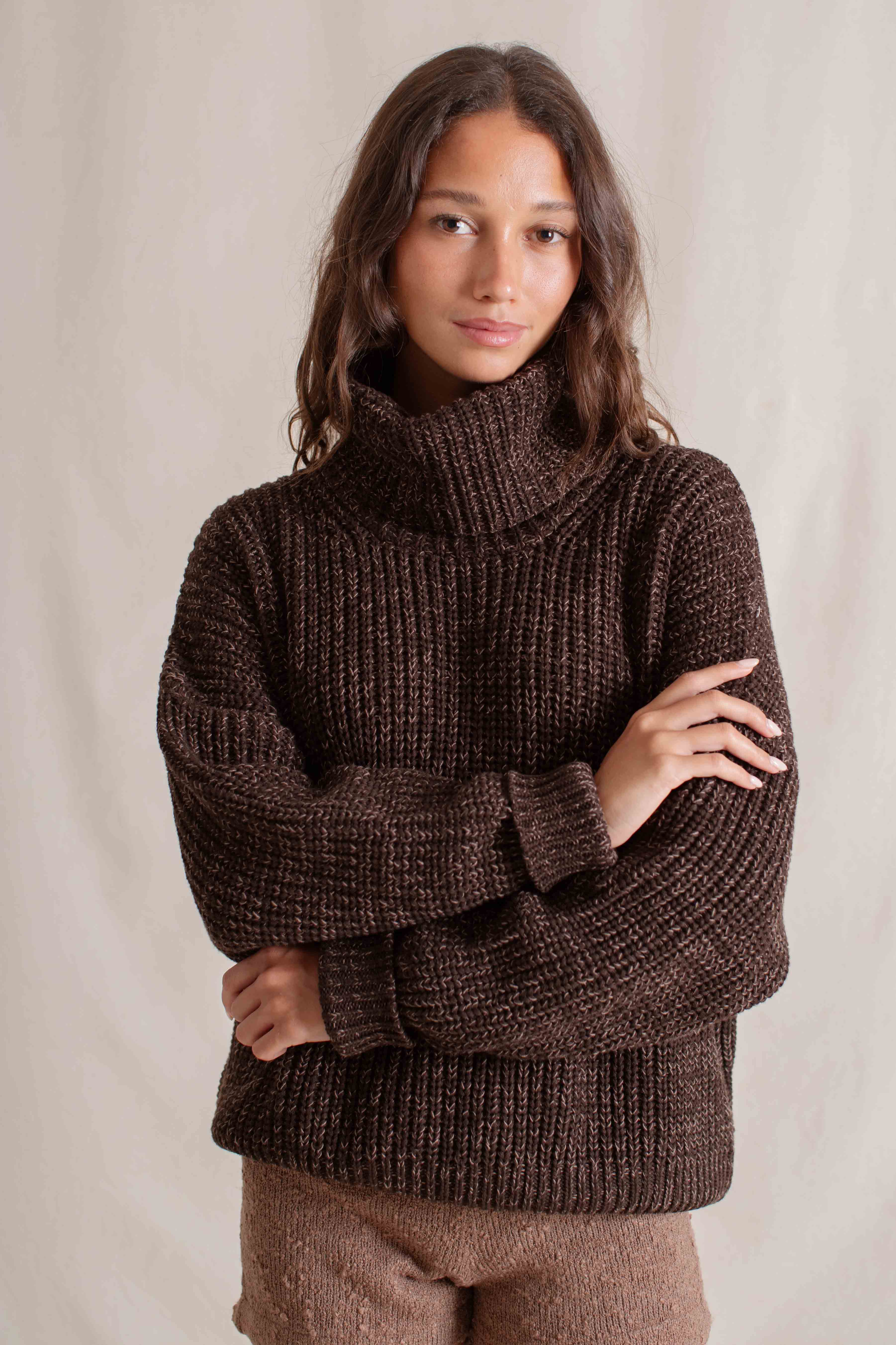 Paloma Jumper Coffee - Image 3