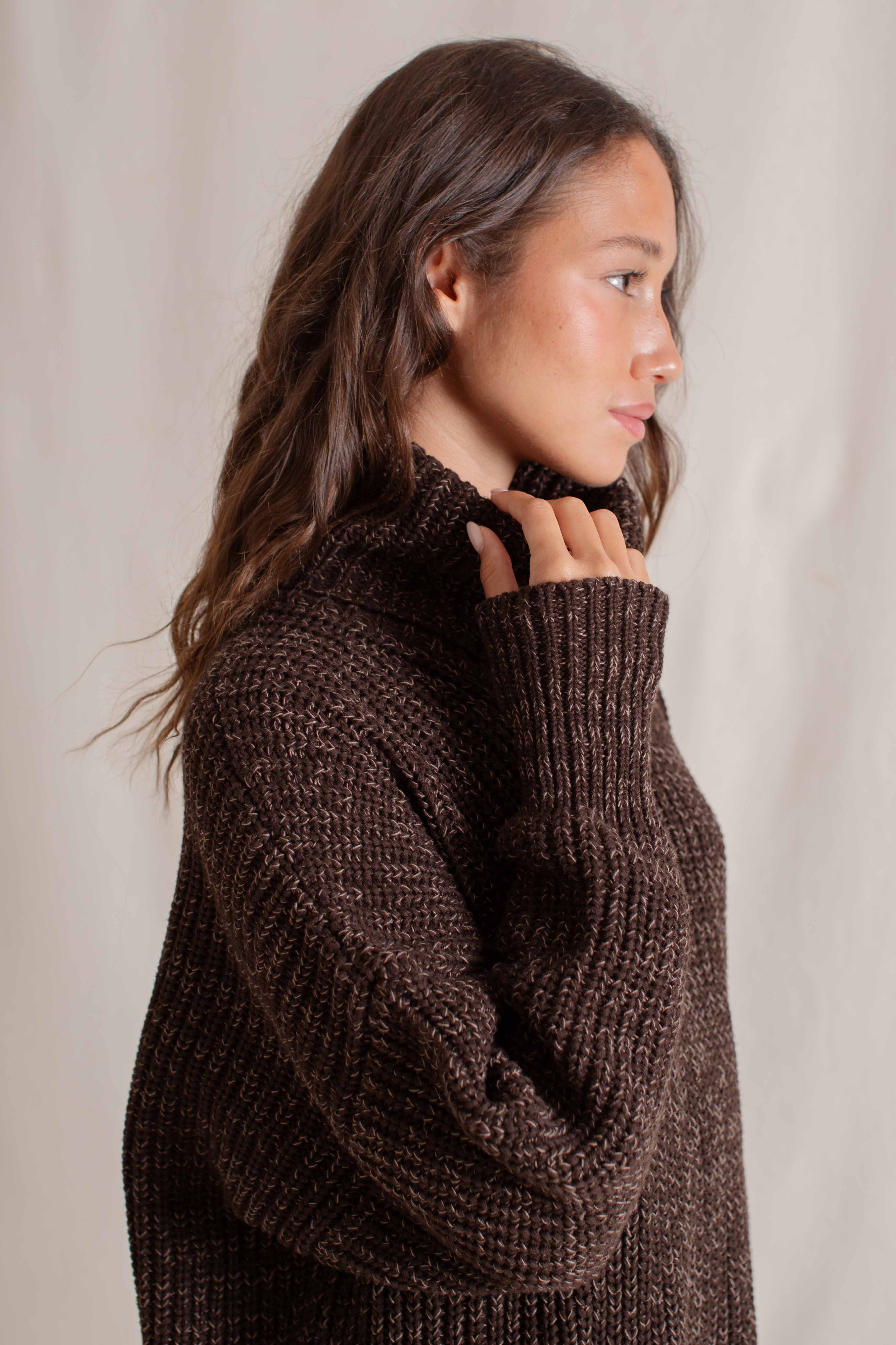 Paloma Jumper Coffee - Image 5
