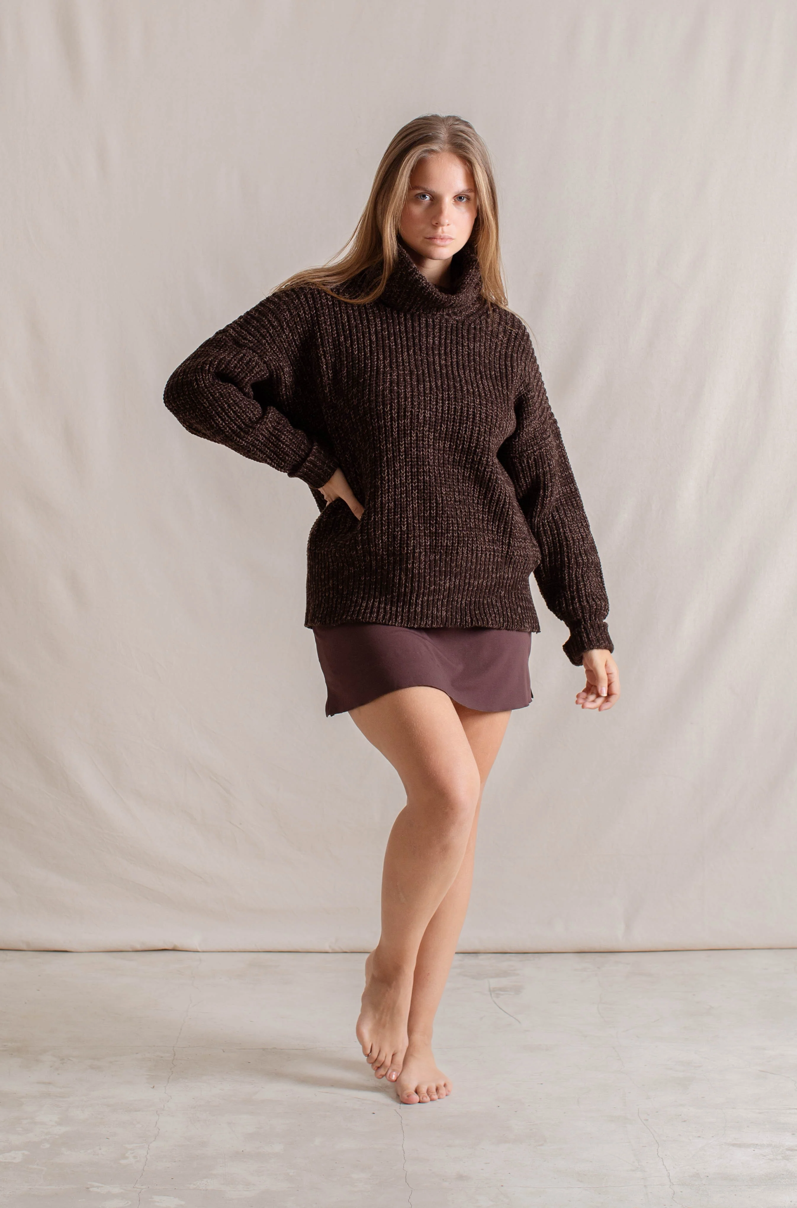Paloma Jumper Coffee - Image 8
