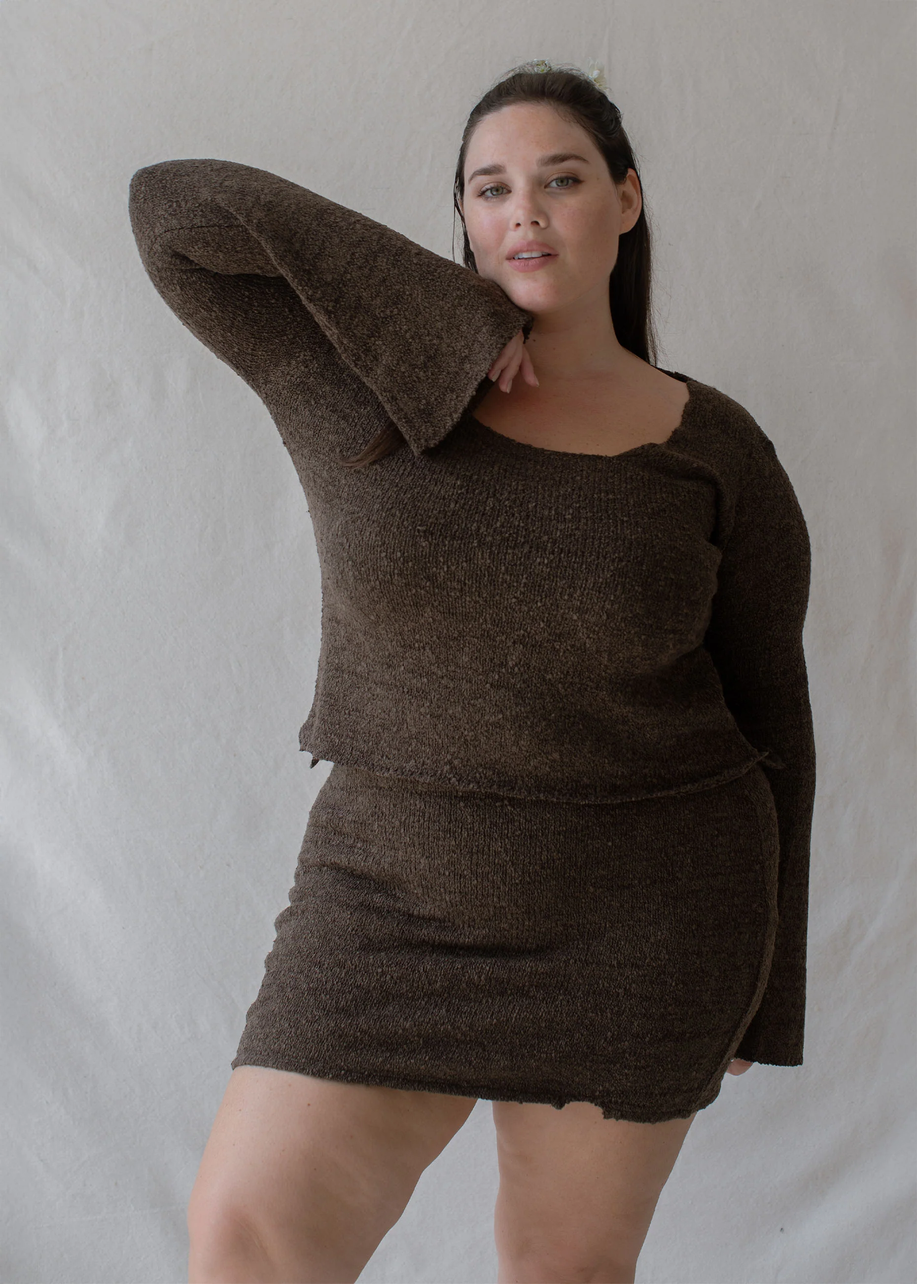 Paloma Longsleeve Truffle - Image 10