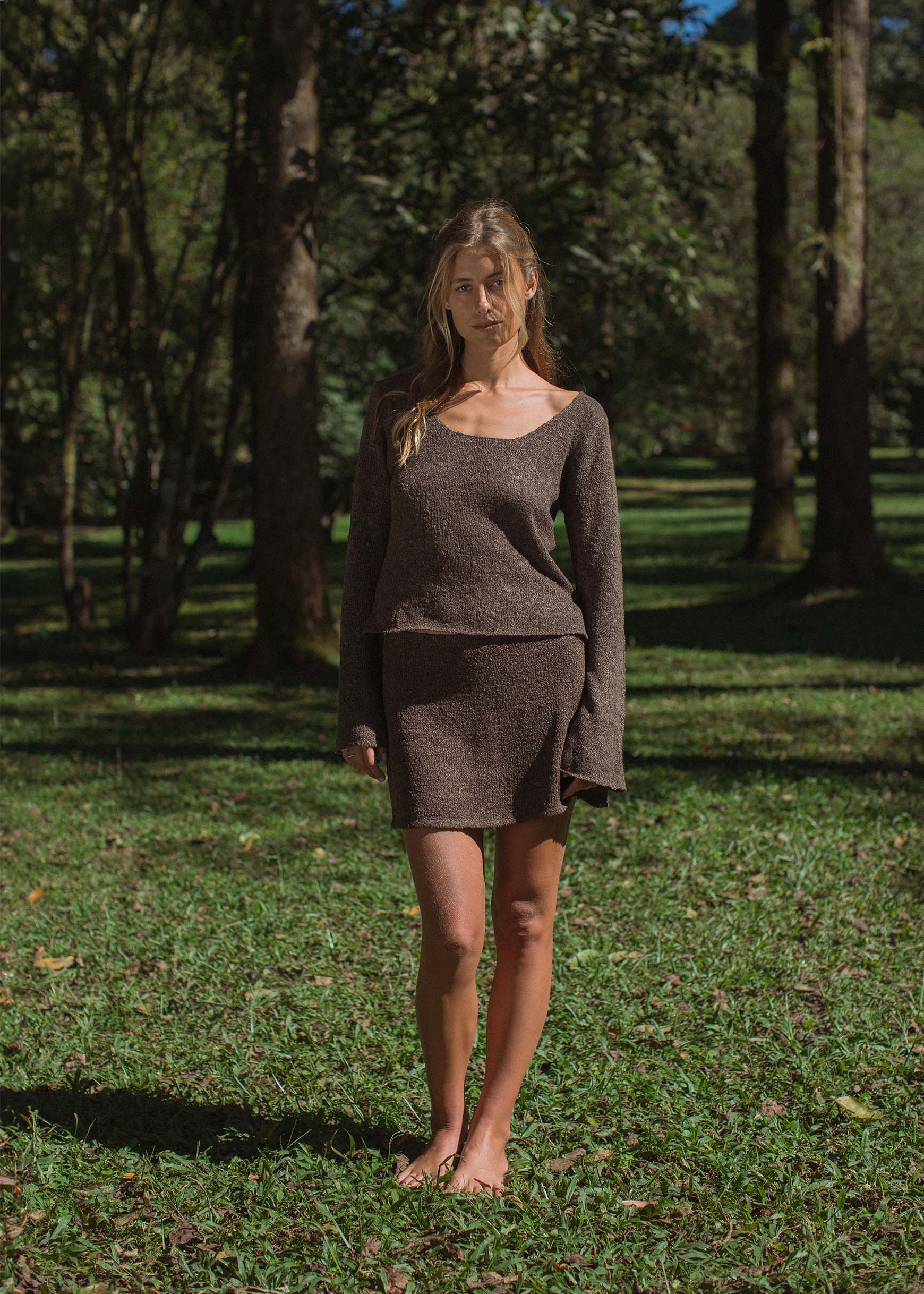 Paloma Longsleeve Truffle - Image 3