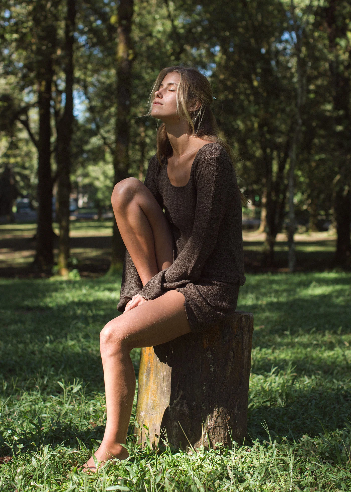 Paloma Longsleeve Truffle - Image 7
