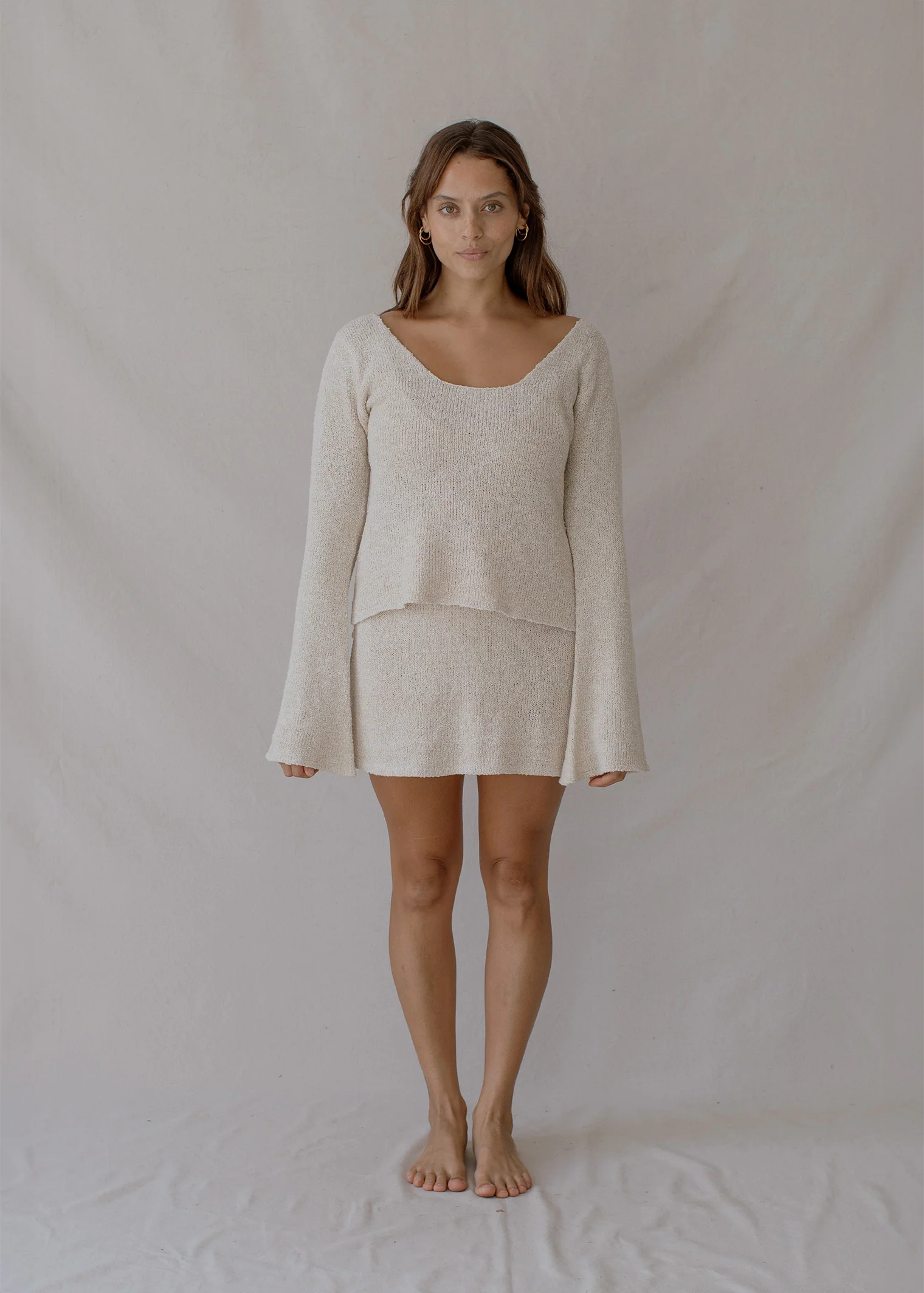 Paloma Mini Skirt Cloud Cream - Image 6