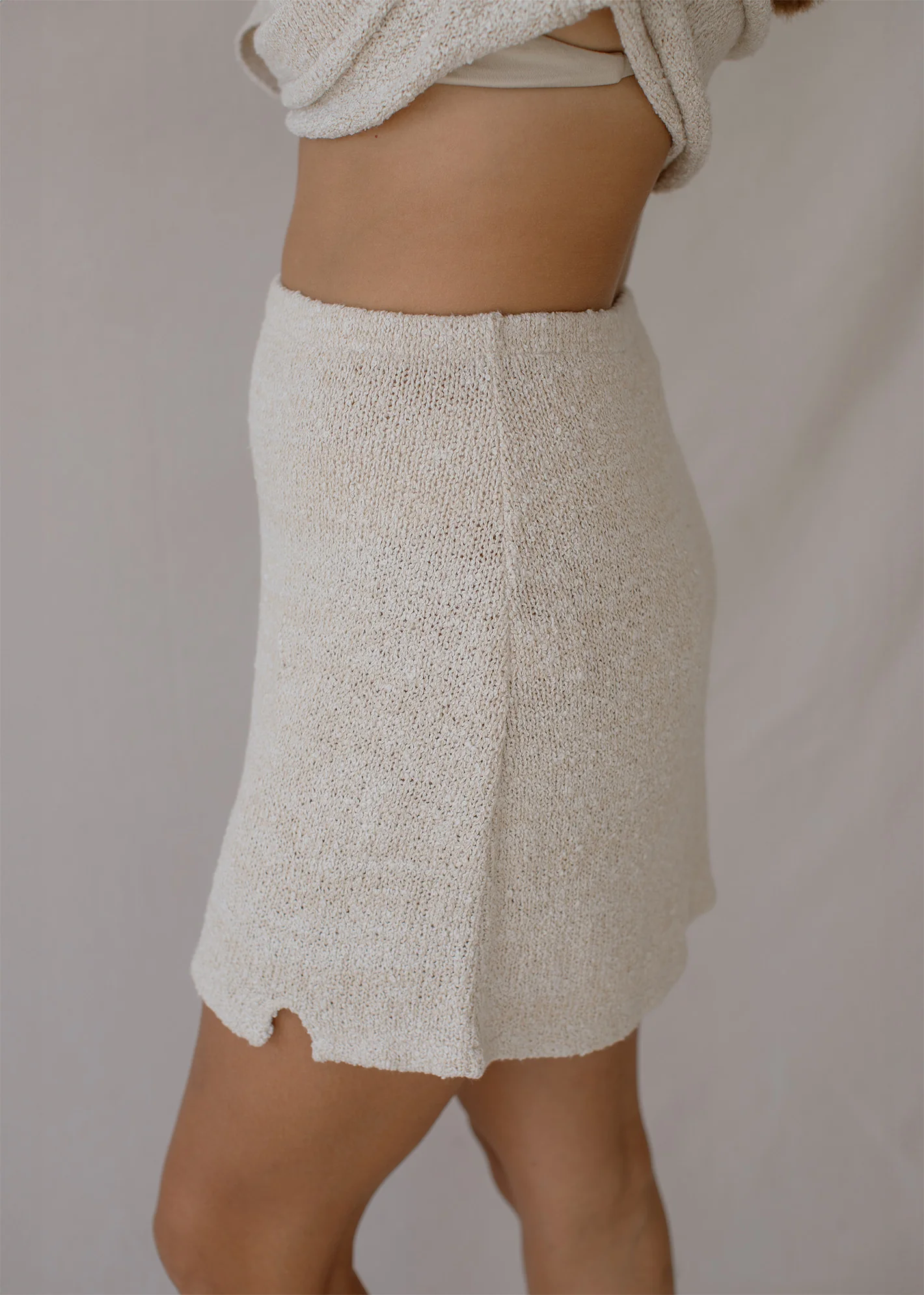 Paloma Mini Skirt Cloud Cream - Image 8