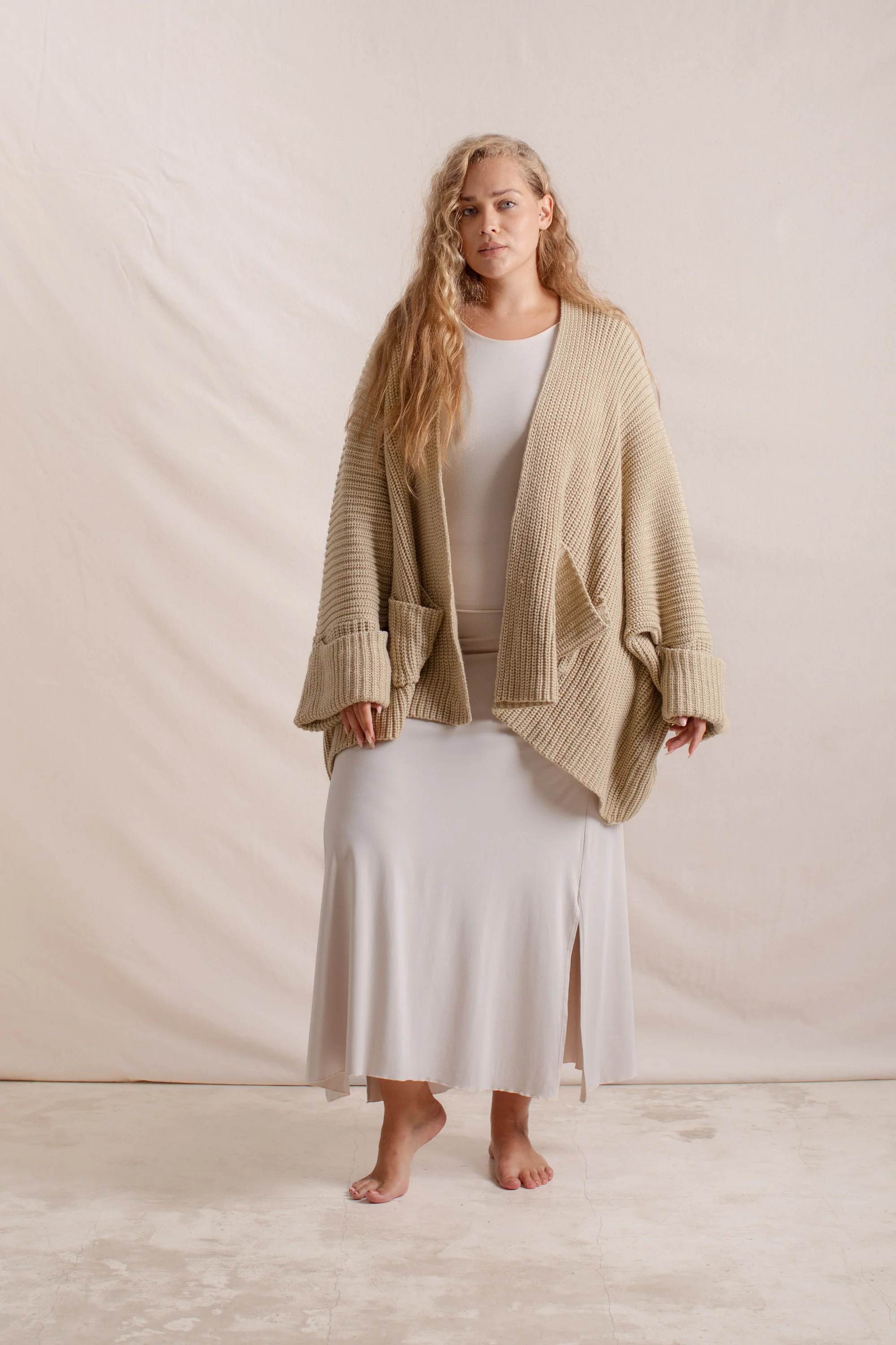 Tuula Poncho Almond - Image 10