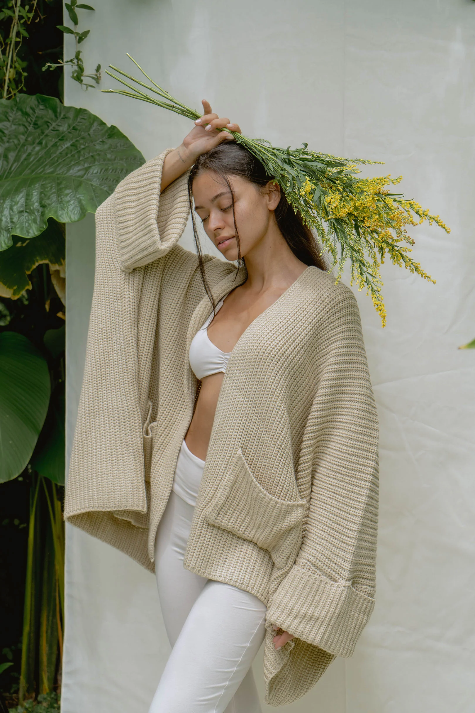 Tuula Poncho Almond - Image 11