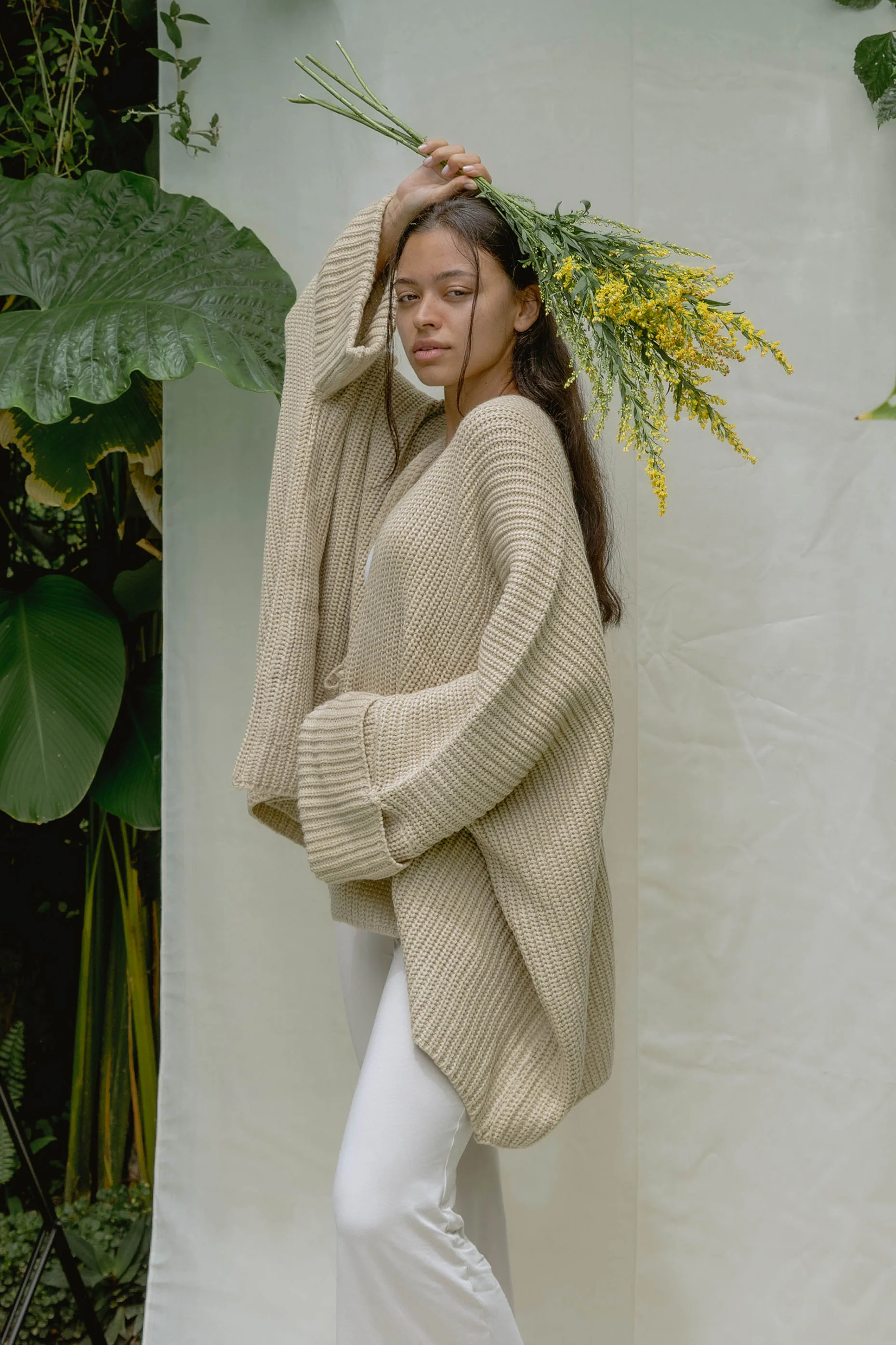 Tuula Poncho Almond - Image 14